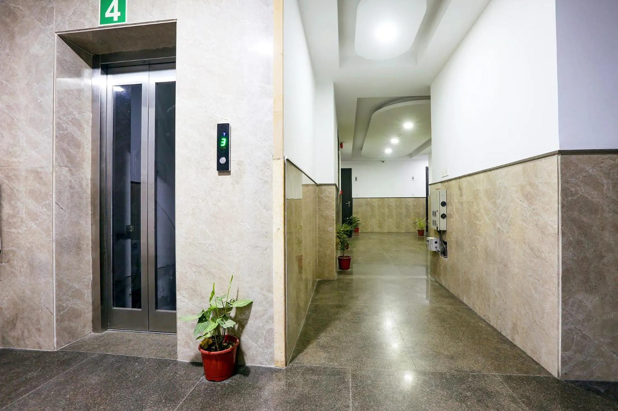 elevator in FabHotel Airport Zone Olive