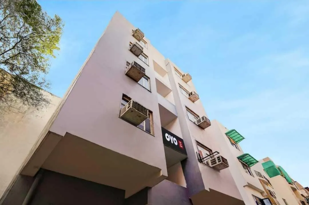 Facade/entrance in Hotel O Anshu B&B