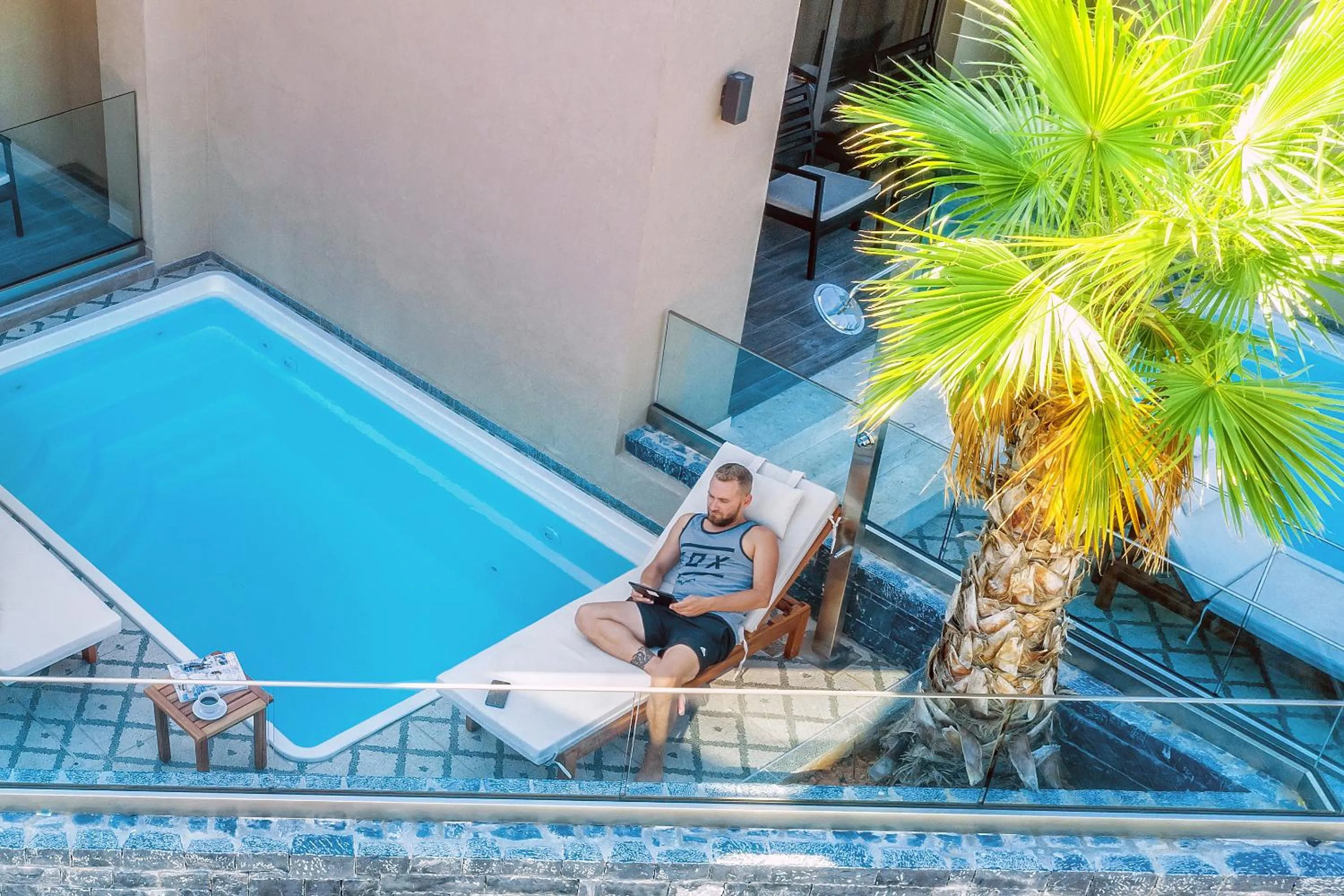 Pool view in Axel Beach Crete - Adults Only