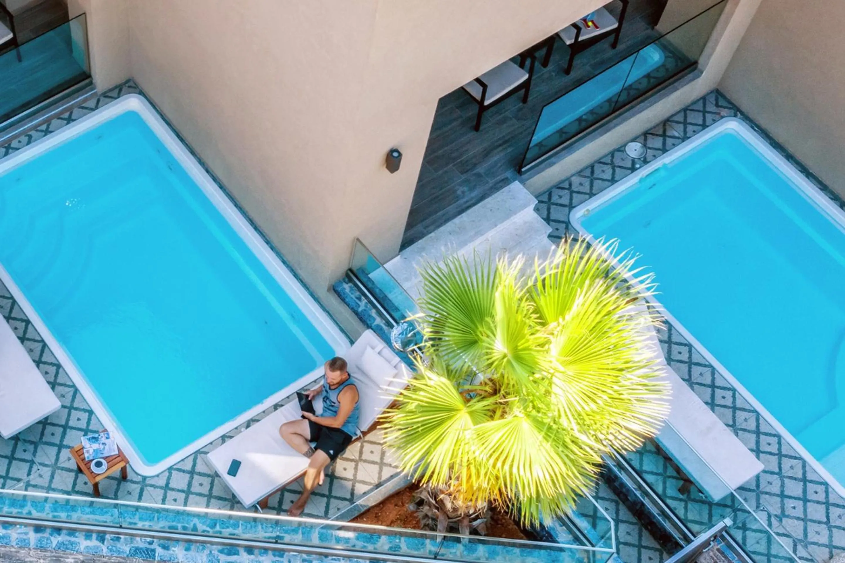 Swimming pool in Axel Beach Crete - Adults Only