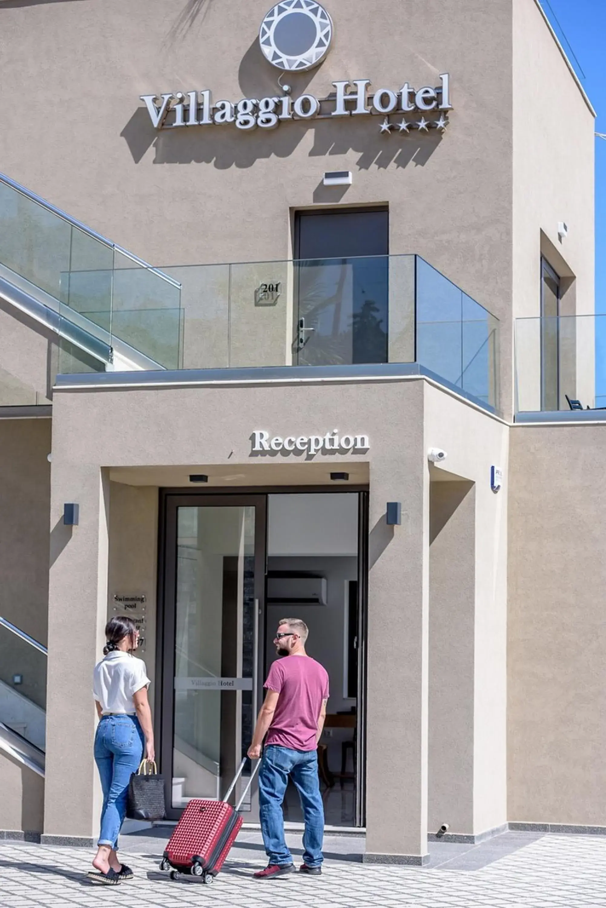 Facade/entrance in Villaggio Boutique Hotel Hersonissos - Adults Only Facade/entrance in Villaggio Boutique Hotel Hersonissos - Adults Only