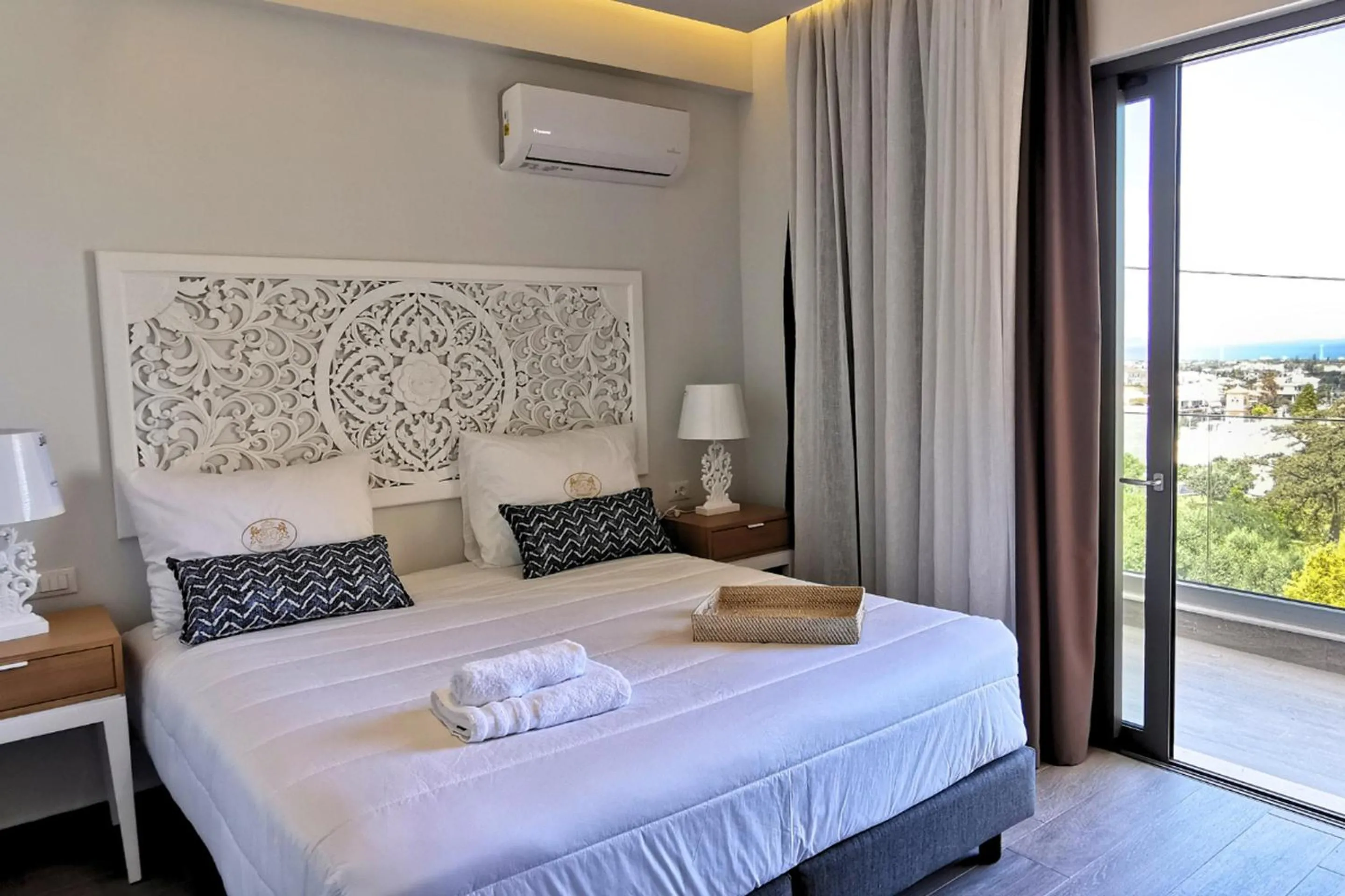 Sea view, Bed in Axel Beach Crete - Adults Only