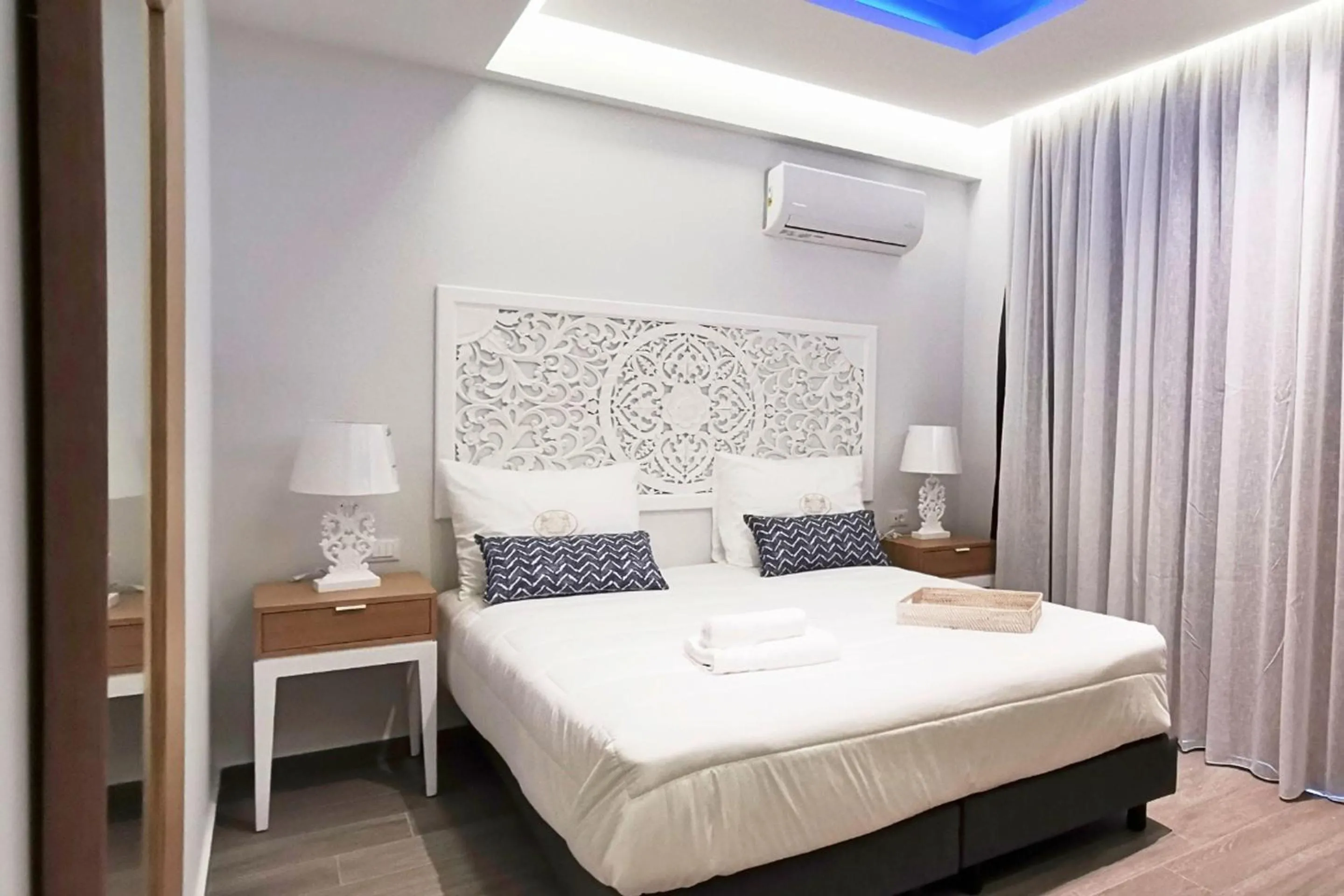 Bedroom, Bed in Axel Beach Crete - Adults Only
