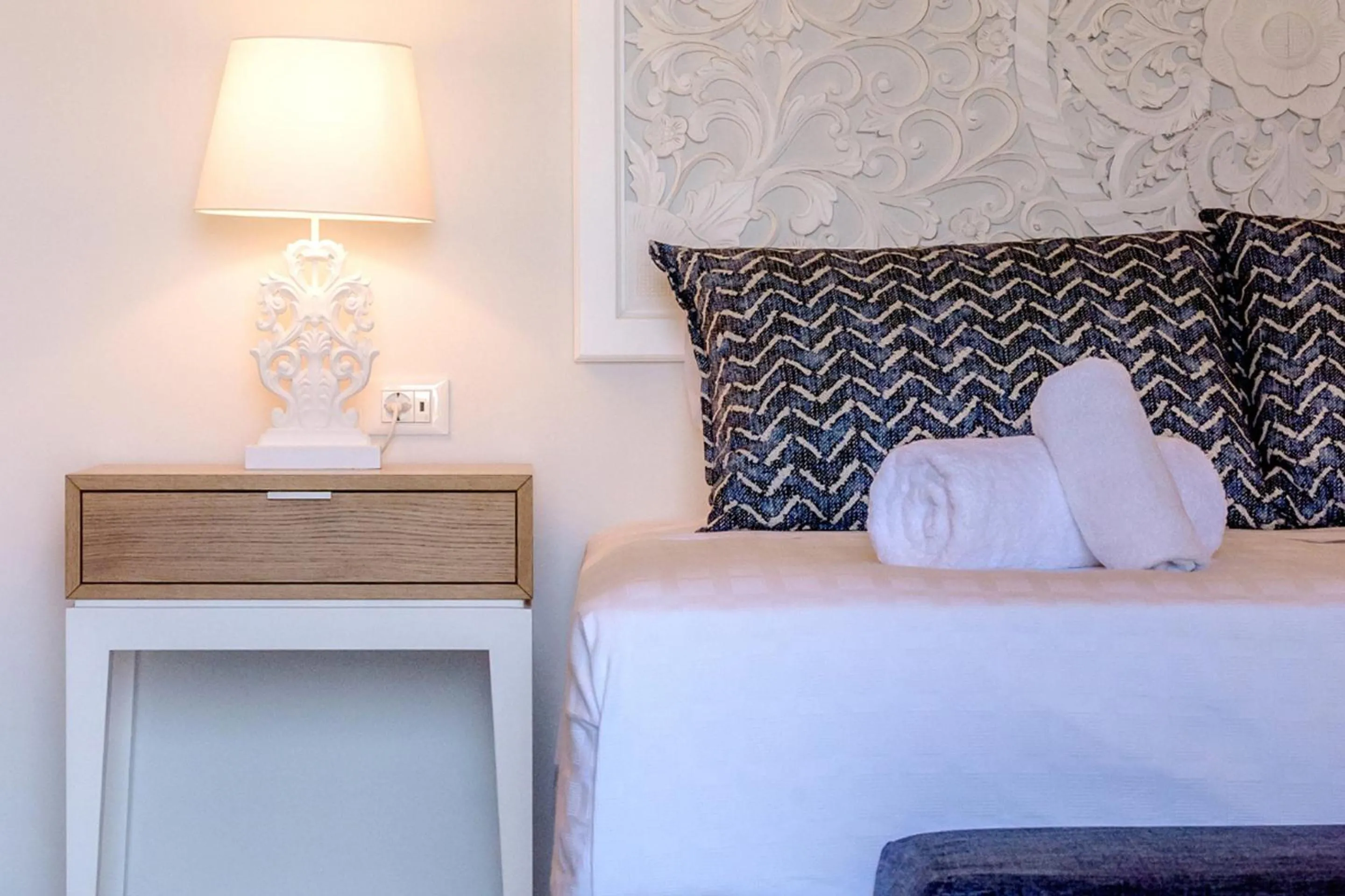 Bedroom, Bed in Axel Beach Crete - Adults Only