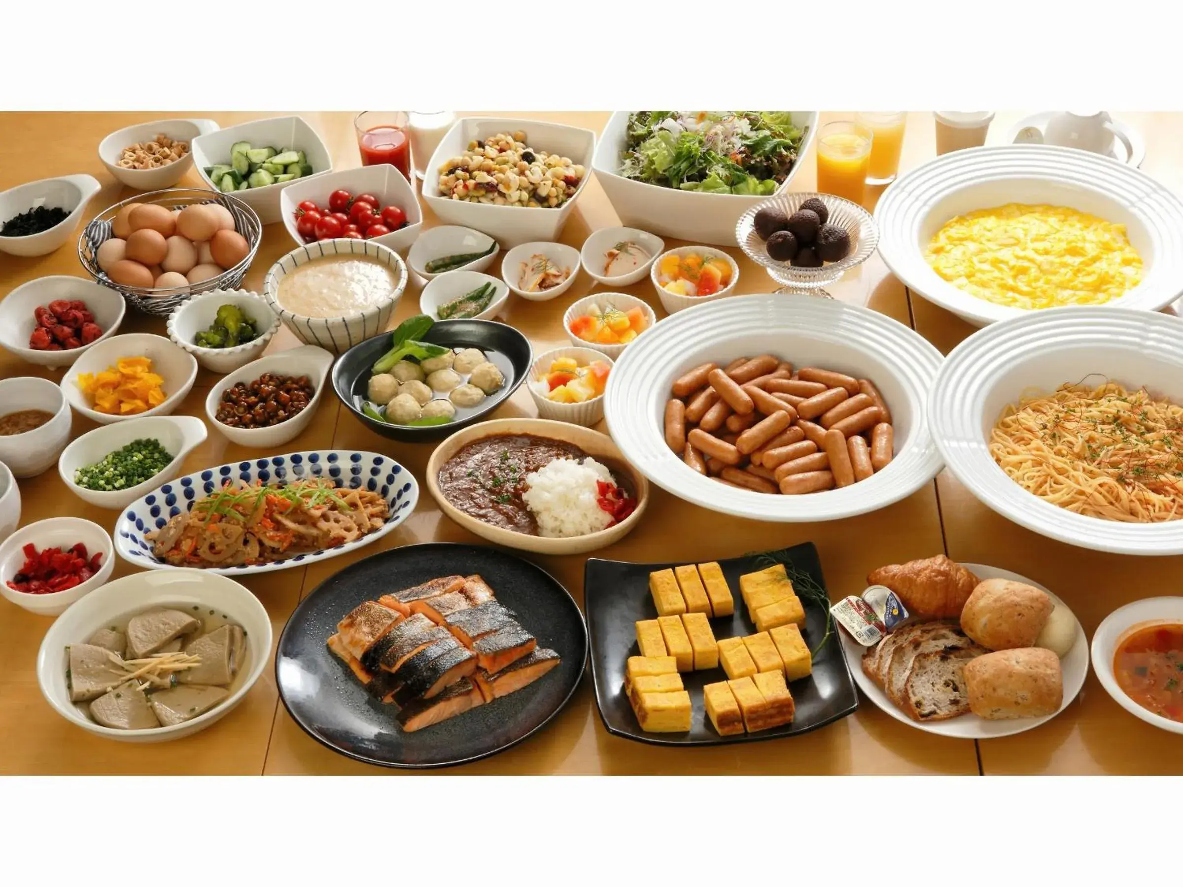 Buffet breakfast in Hotel Garden Square Shizuoka Buffet breakfast in Hotel Garden Square Shizuoka