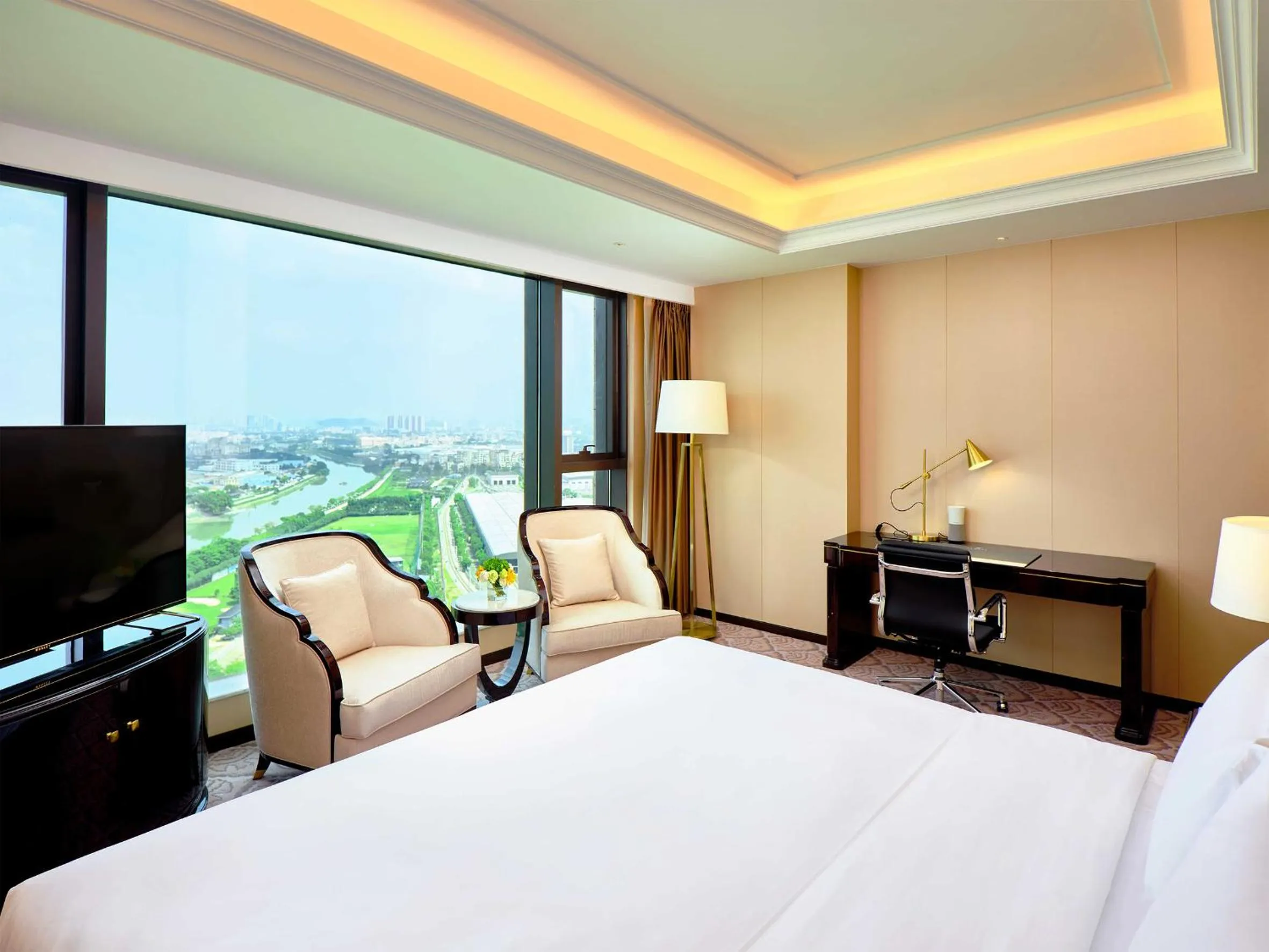 Bedroom, Bed in The Yun Hotel Foshan Nanhai