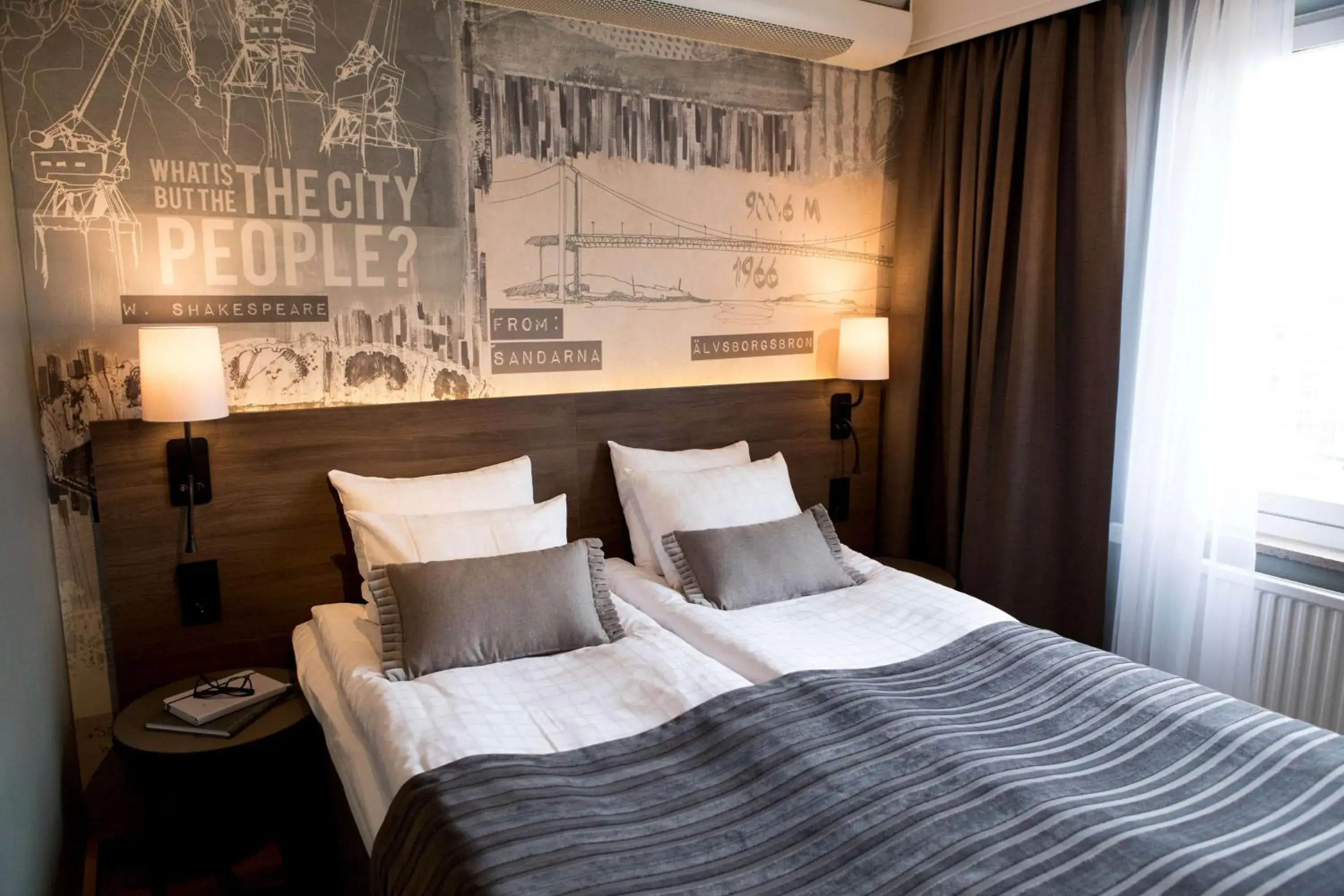 Bedroom, Bed in Scandic Opalen Bedroom, Bed in Scandic Opalen