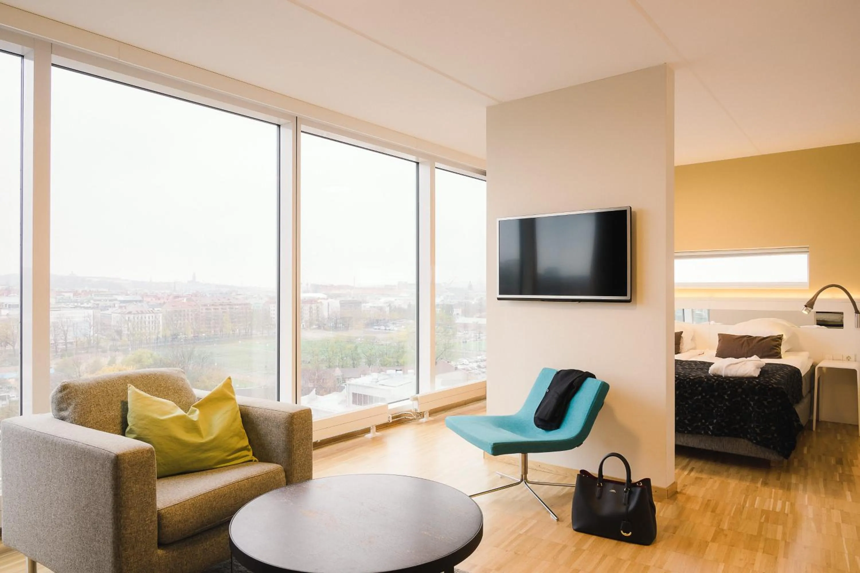 Bedroom in Scandic Opalen