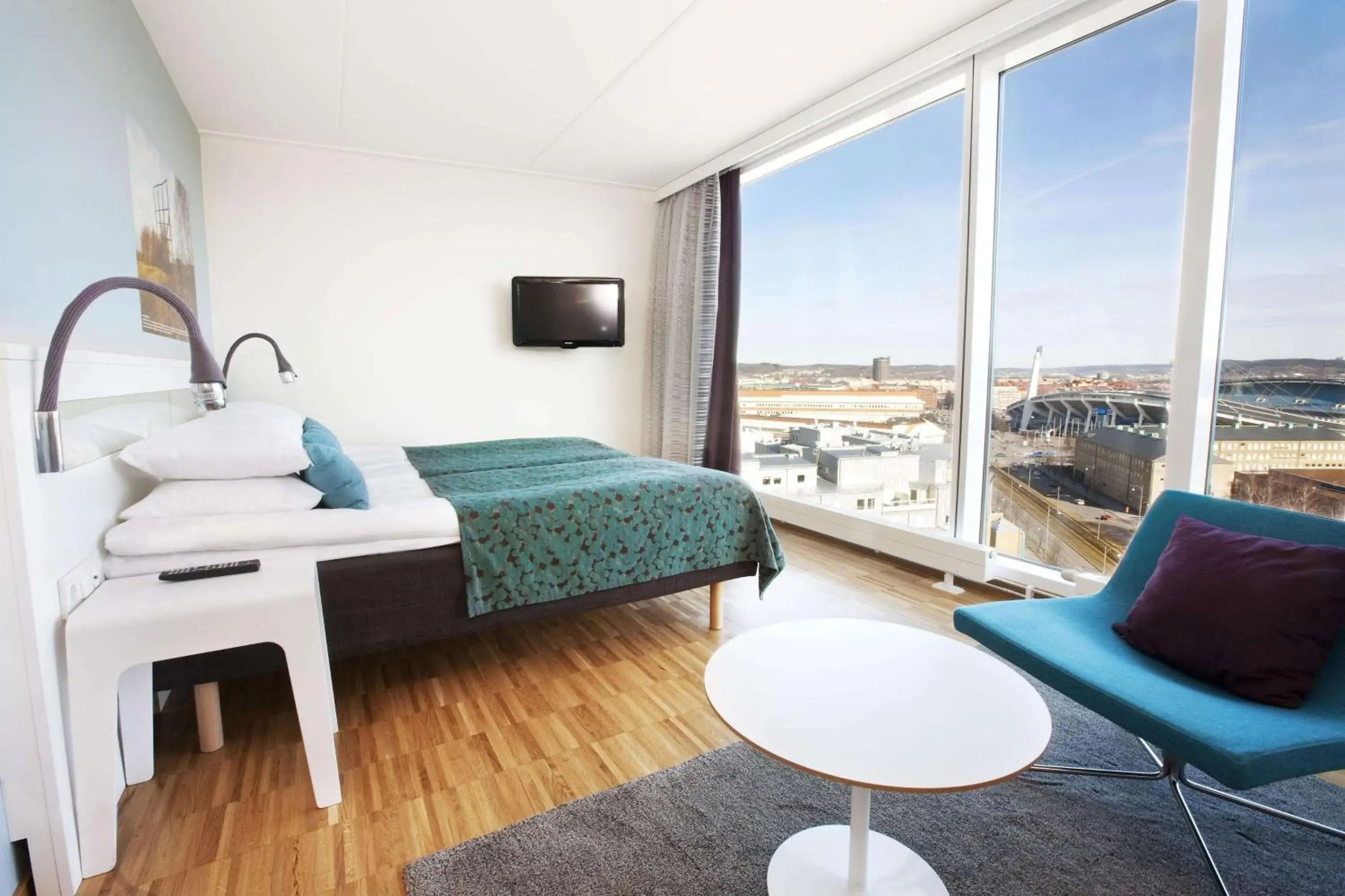 Photo of the whole room, Bed in Scandic Opalen Photo of the whole room, Bed in Scandic Opalen