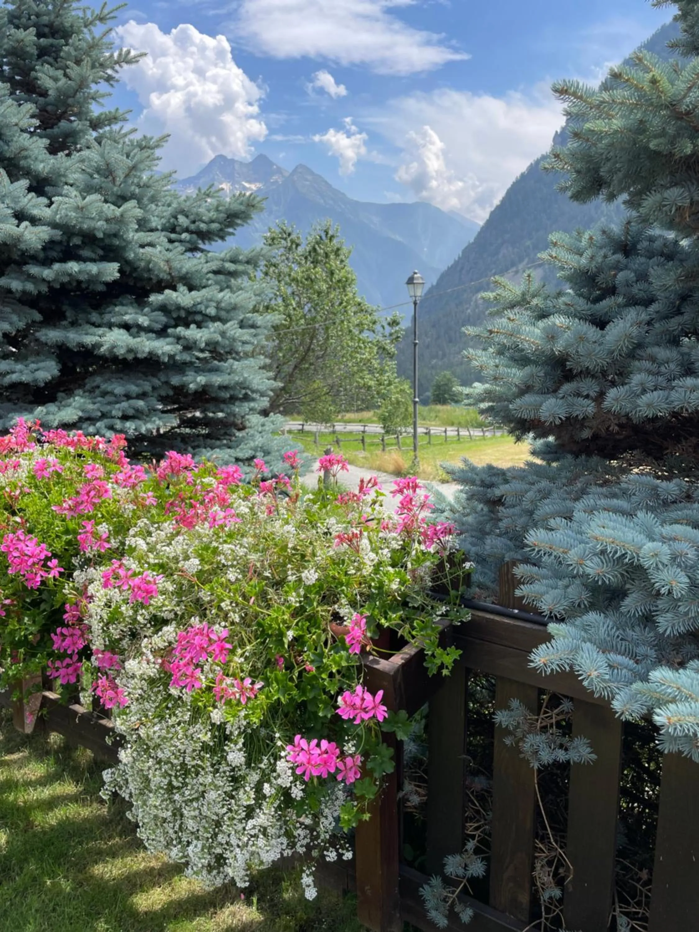 Mountain view in Aparthotel Foyer d'antan SUITE con caminetto hammam o vasca idromassaggio