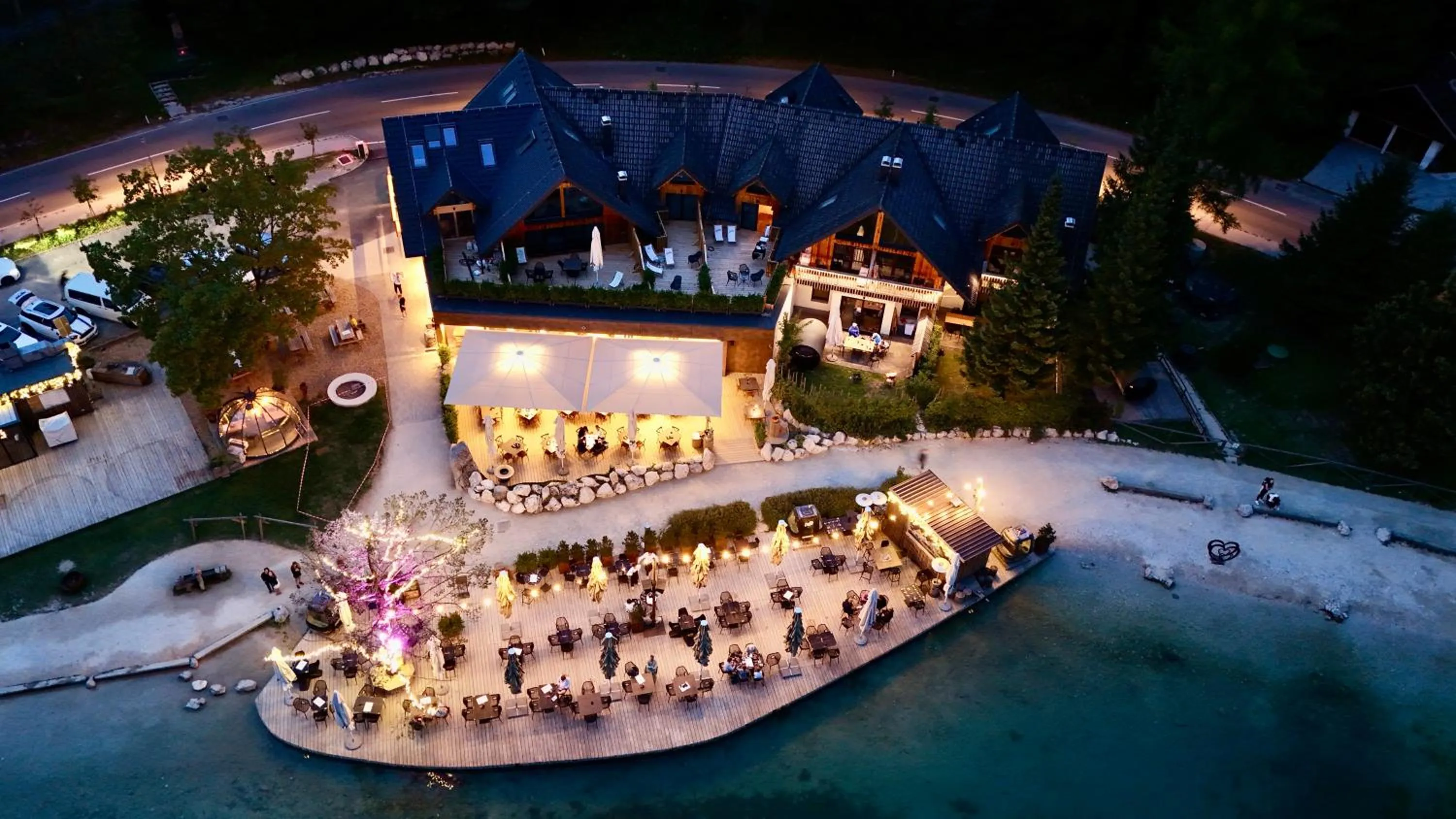 Property building in JASNA NATUR Resort by the lake