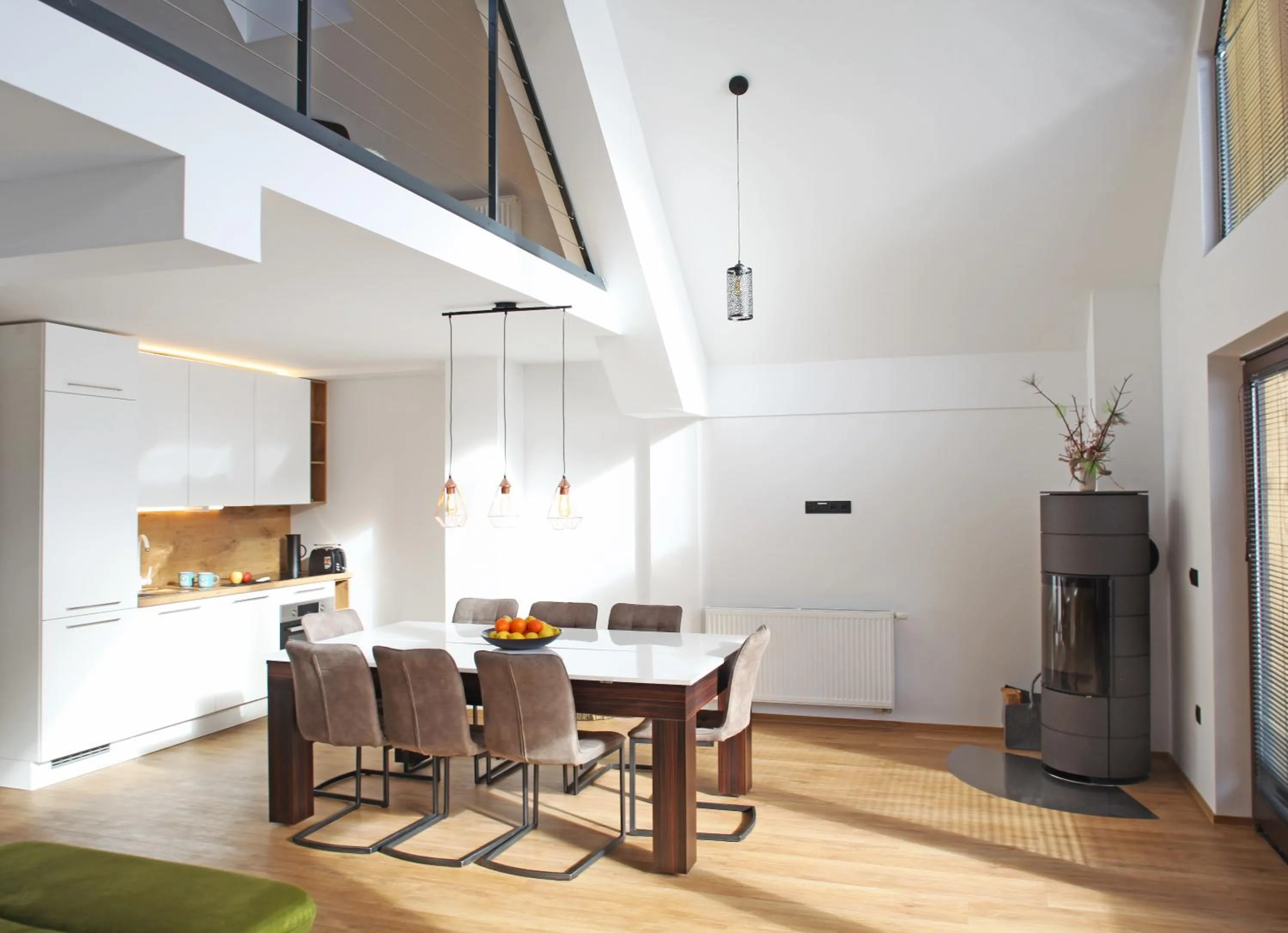 Kitchen or kitchenette in JASNA NATUR Resort by the lake