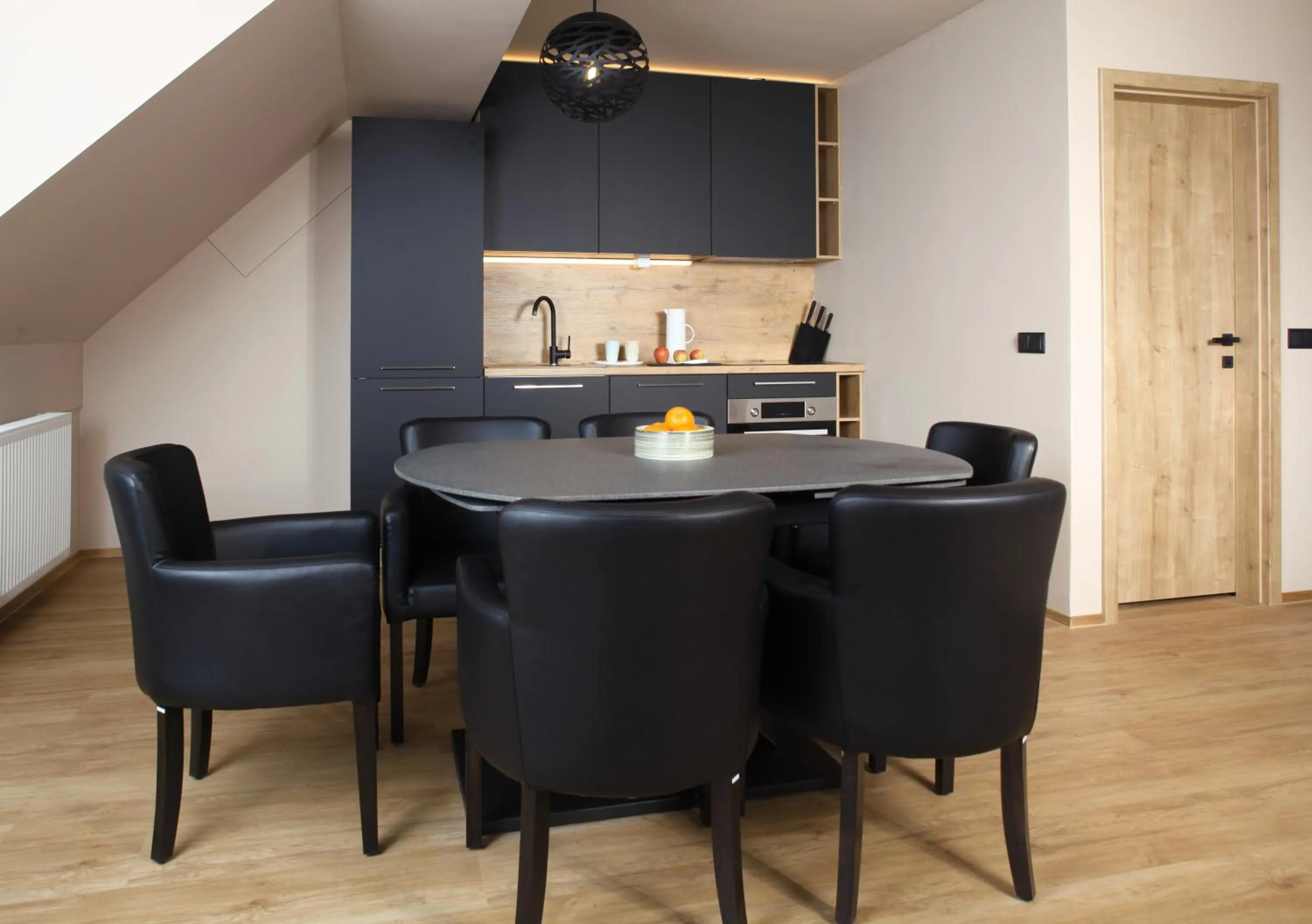 Kitchen or kitchenette in JASNA NATUR Resort by the lake