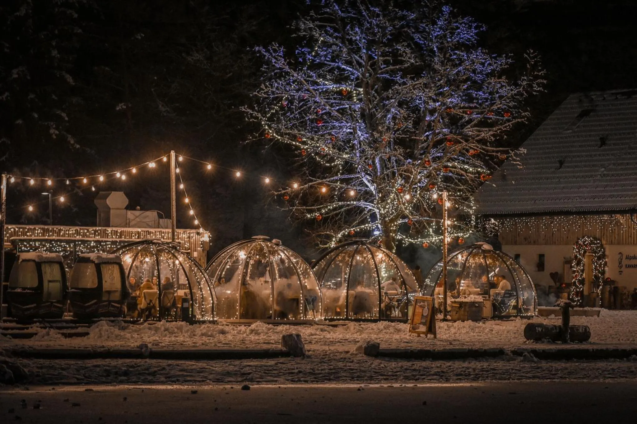 Property building in JASNA NATUR Resort by the lake