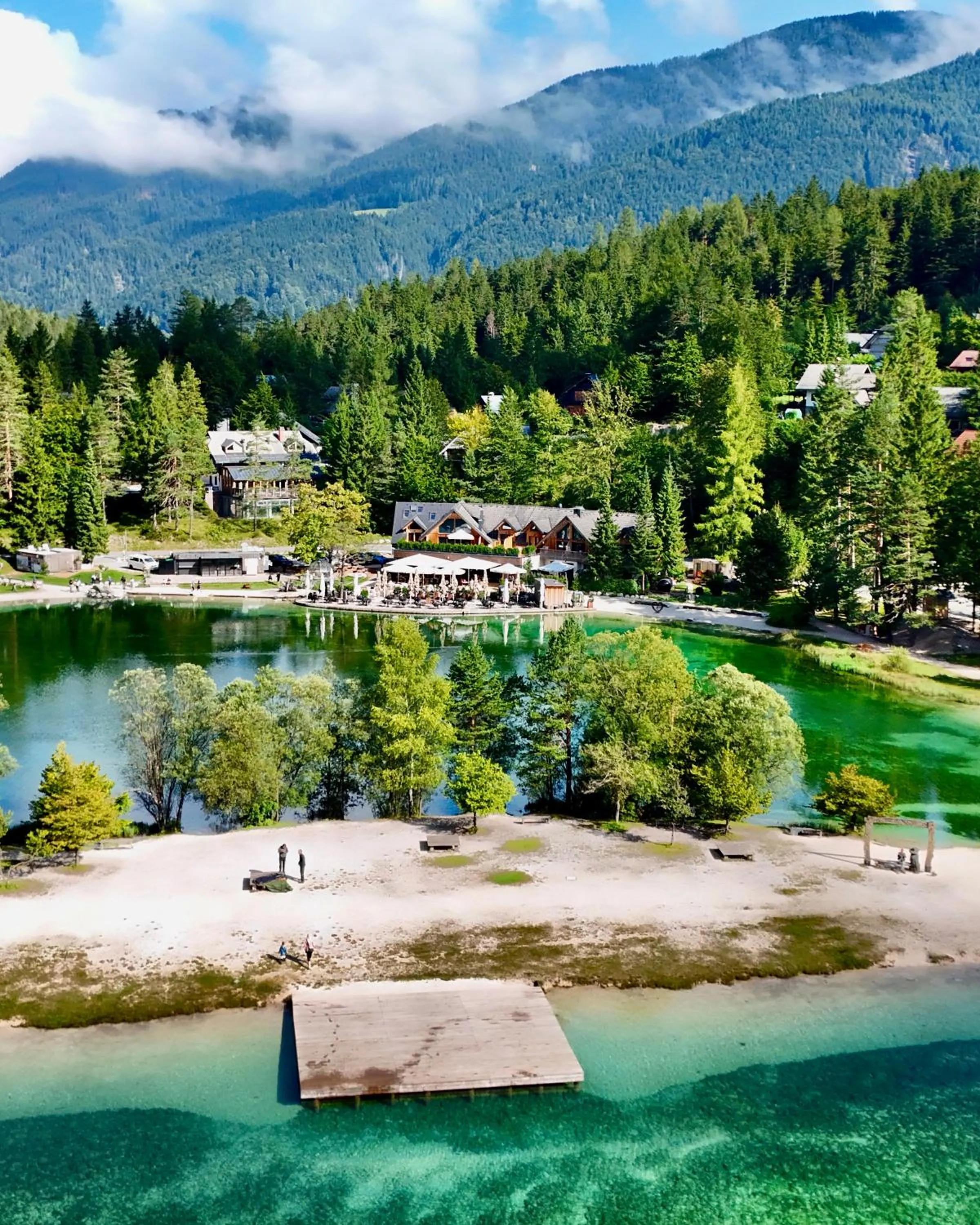 Property building in JASNA NATUR Resort by the lake