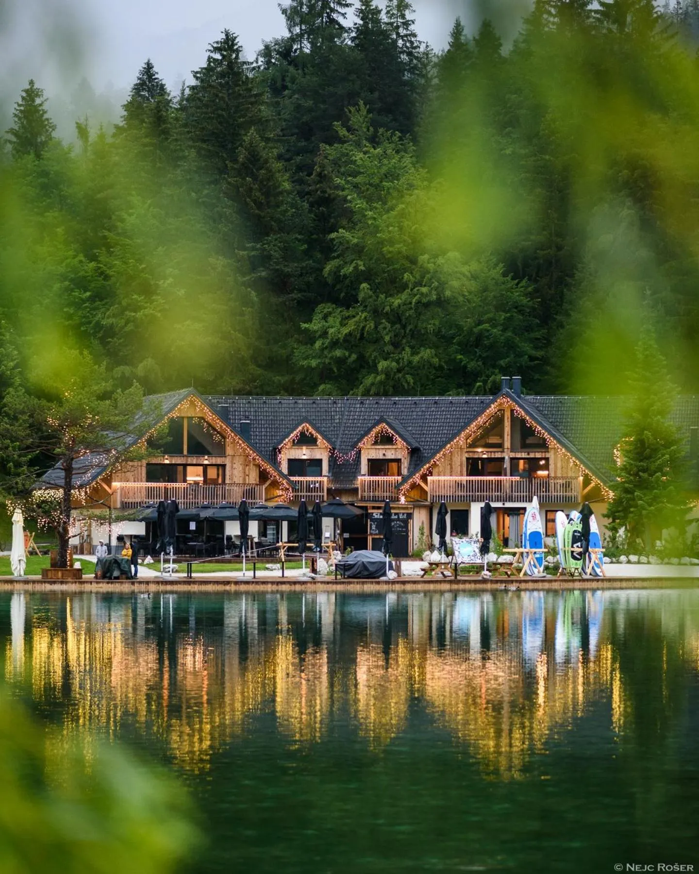Property building in JASNA NATUR Resort by the lake