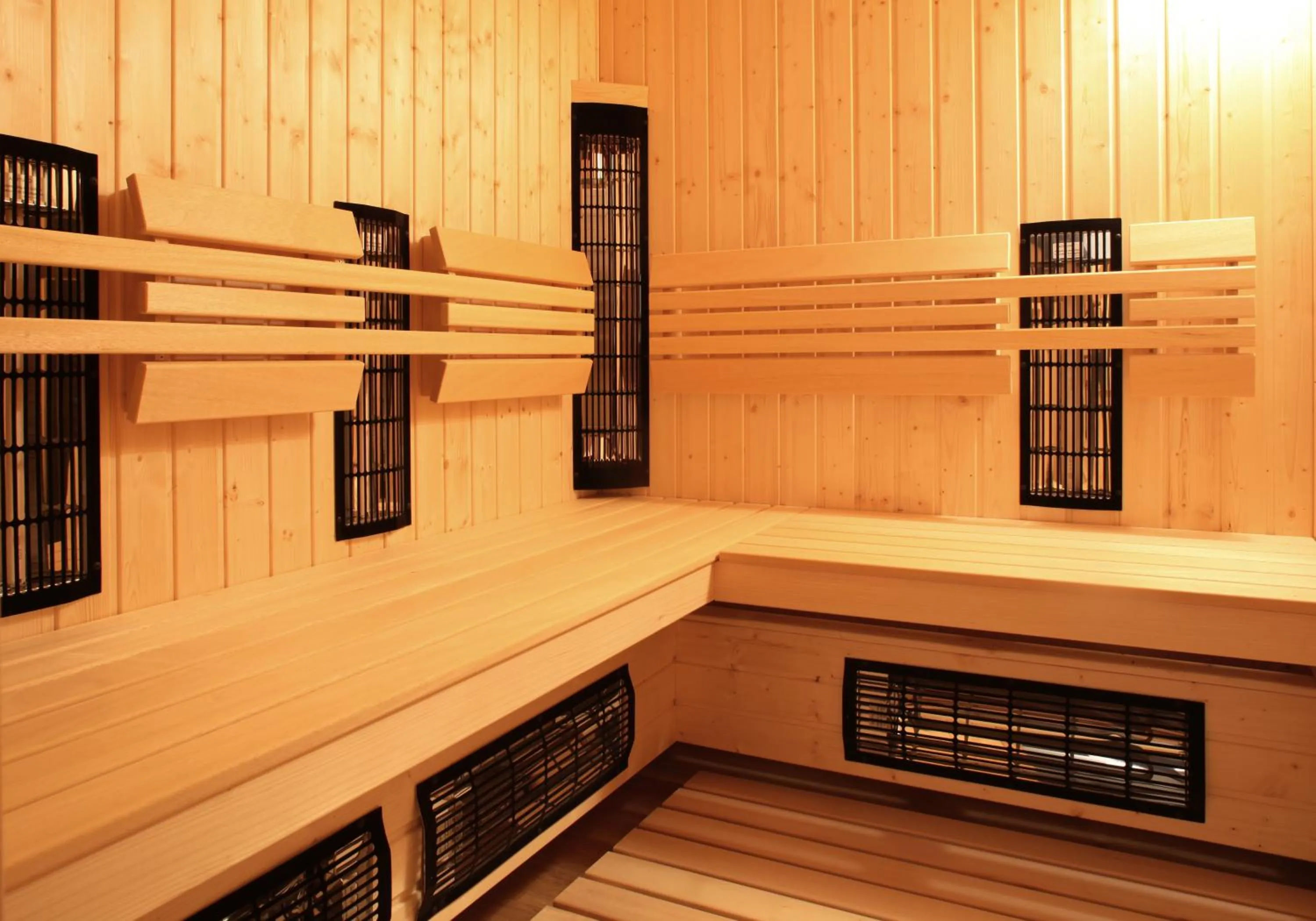 Sauna in JASNA NATUR Resort by the lake