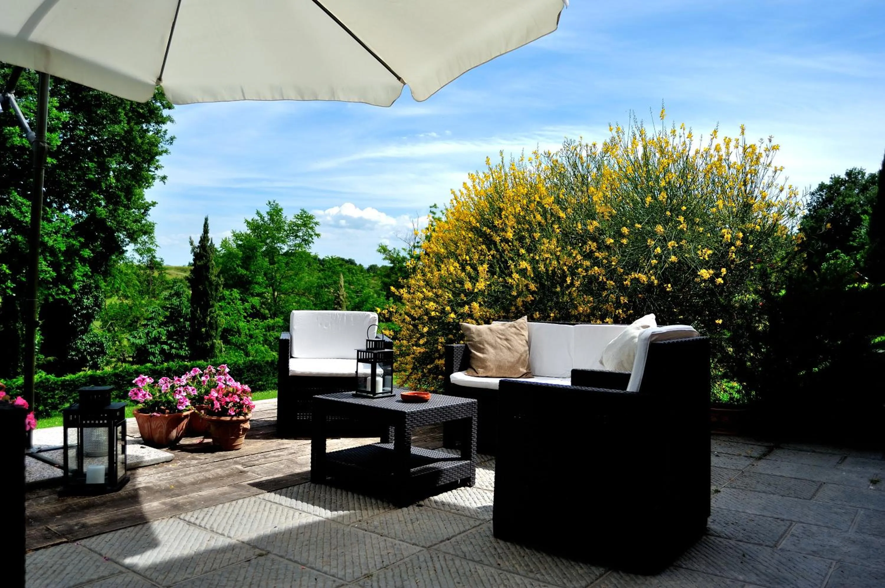 Garden in Agriturismo al Colle