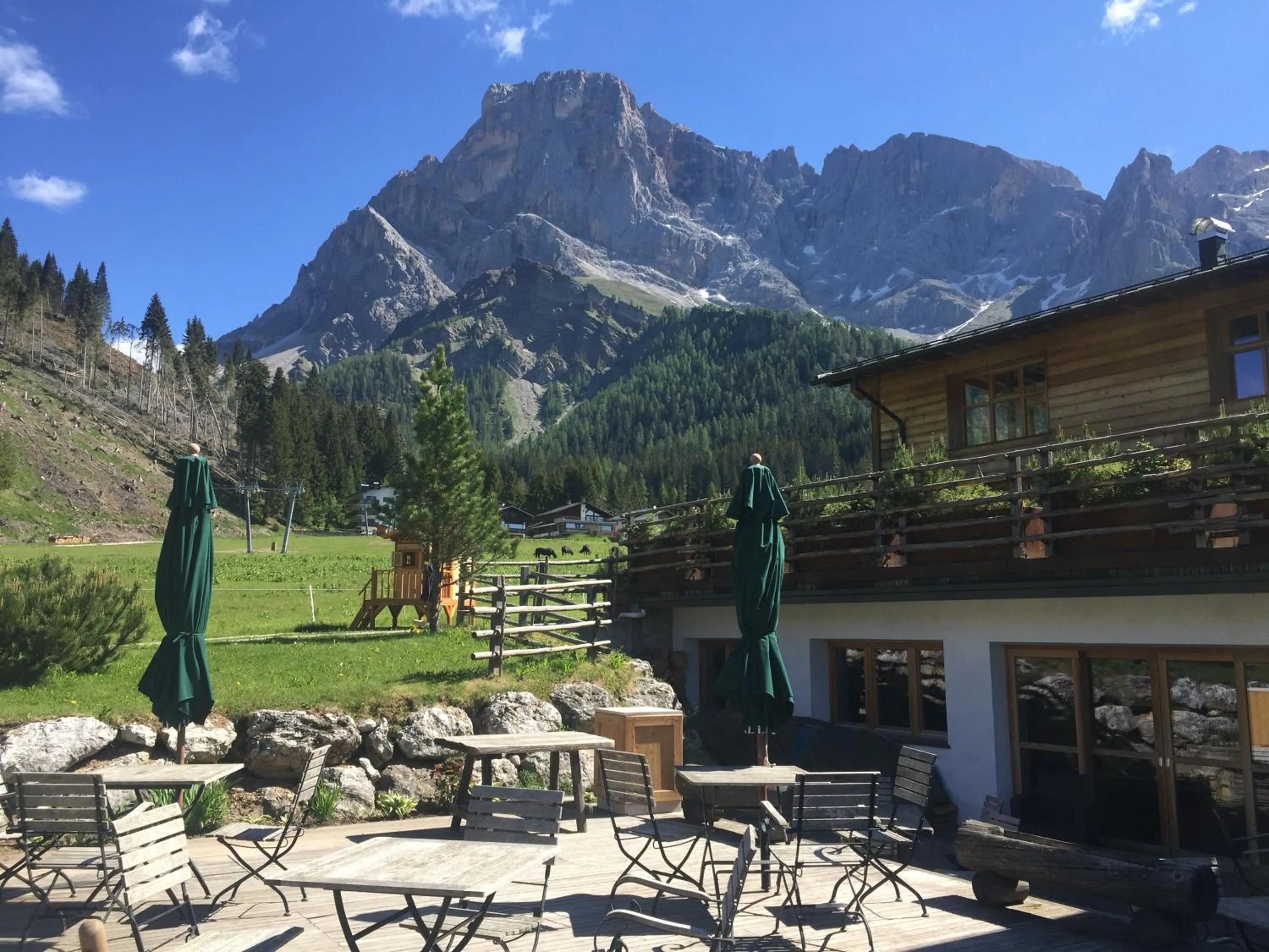 Balcony/Terrace in Chalet Prà delle Nasse
