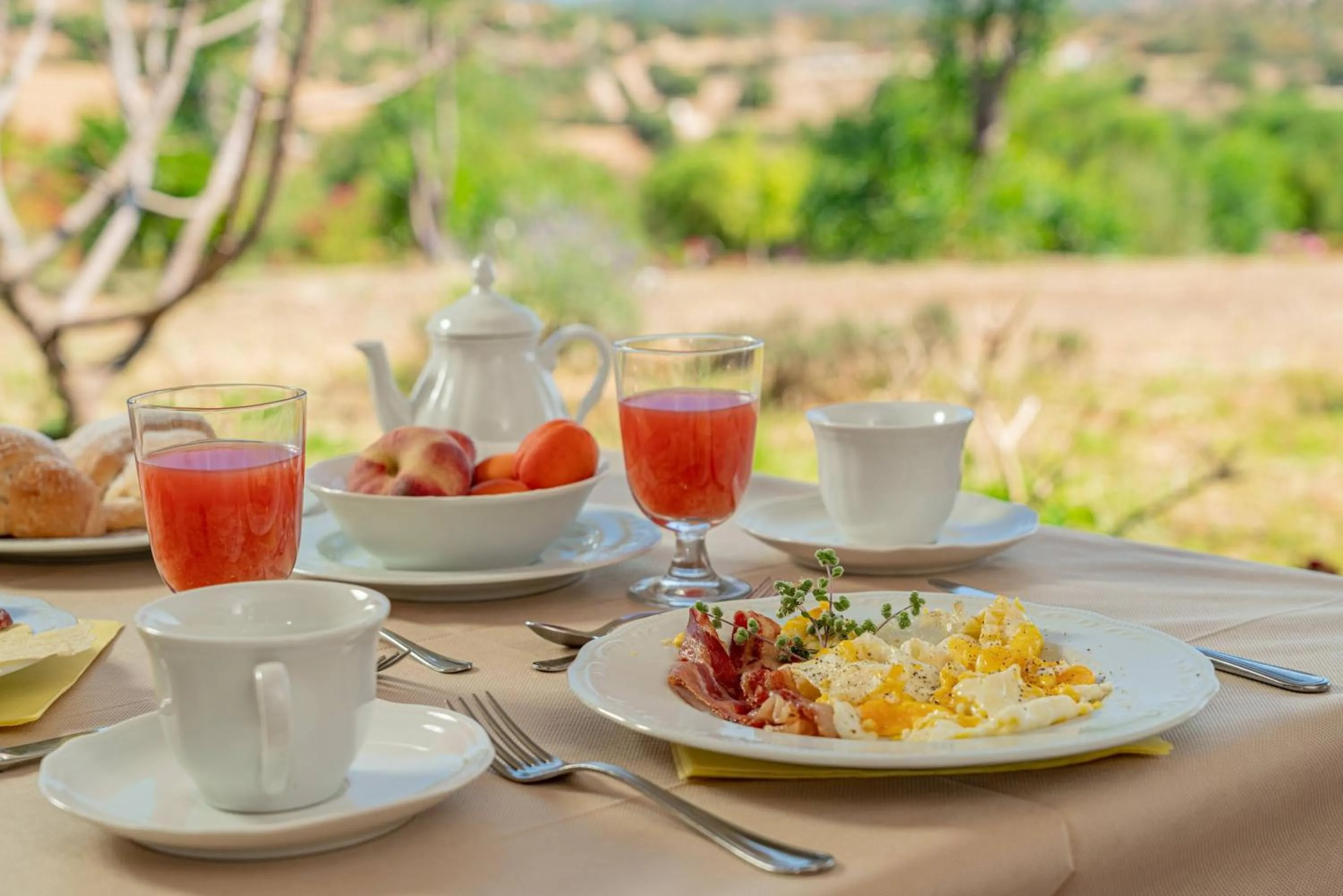 Breakfast in Borgo Alba Barona Turismo Rurale