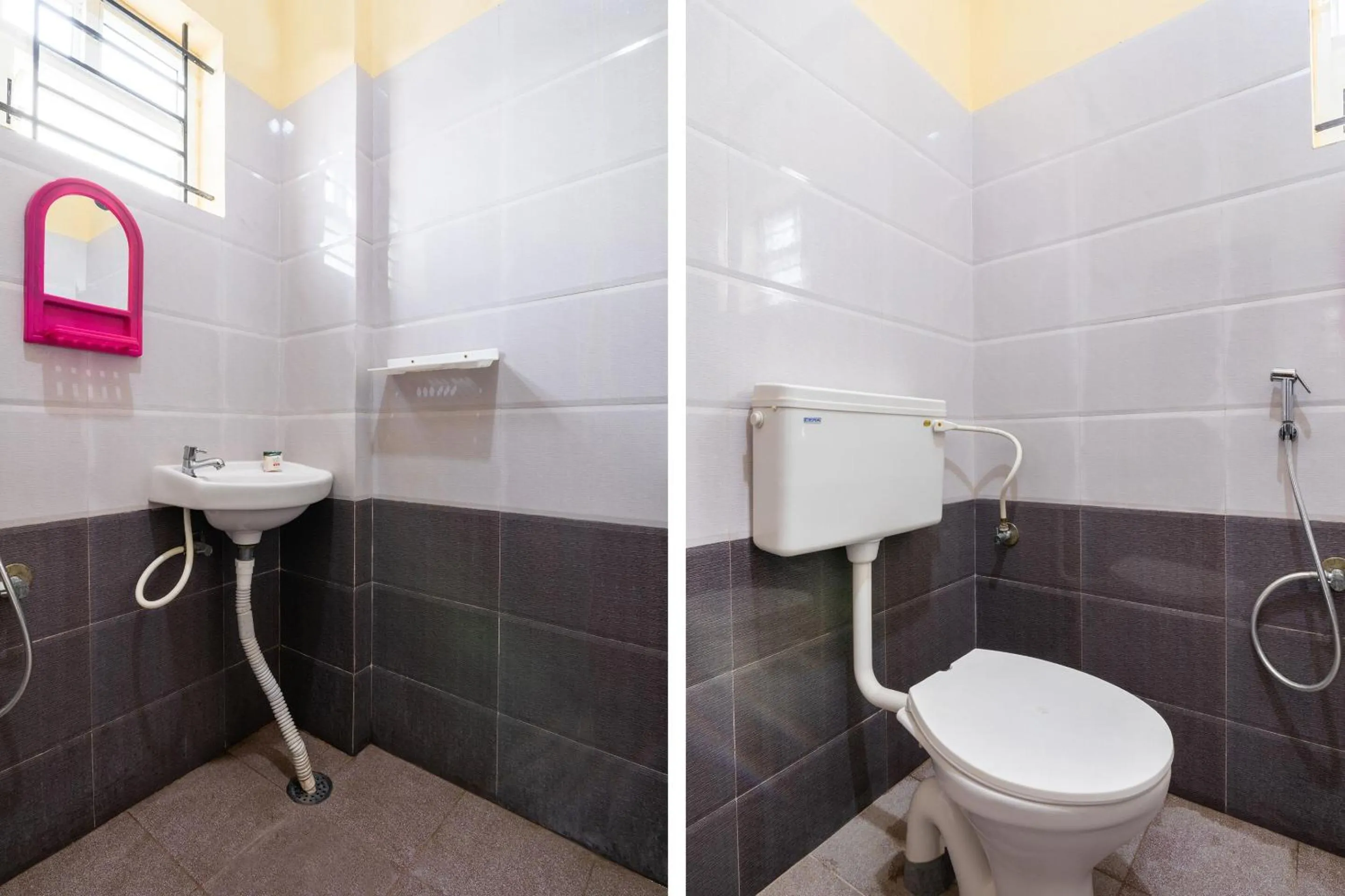 Bathroom in Hotel O Ashrey Comforts