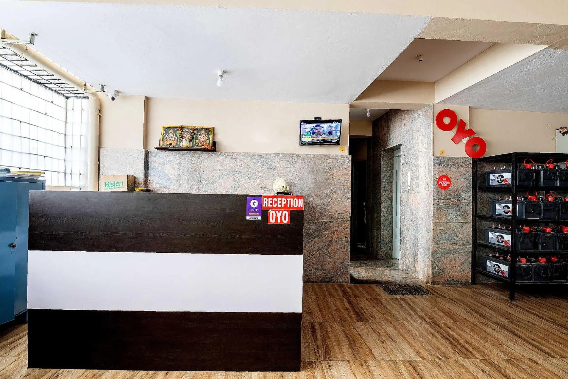 Lobby or reception in Hotel O Ashraya Comforts