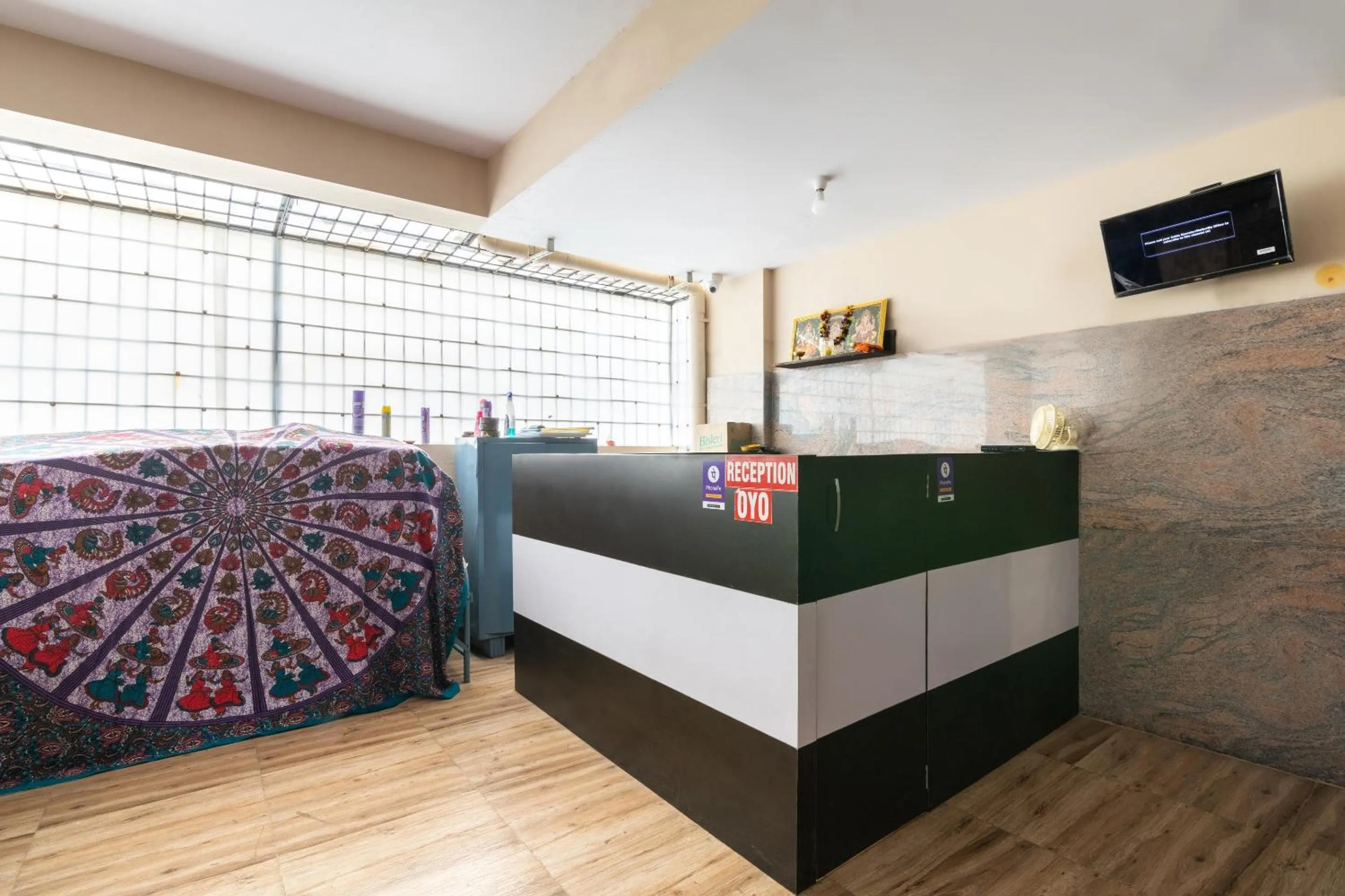 Lobby or reception in Hotel O Ashraya Comforts