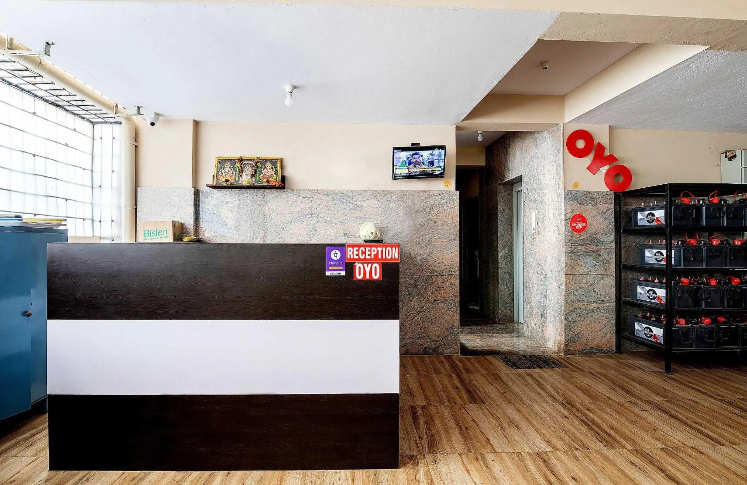 Lobby or reception in Hotel O Ashraya Comforts