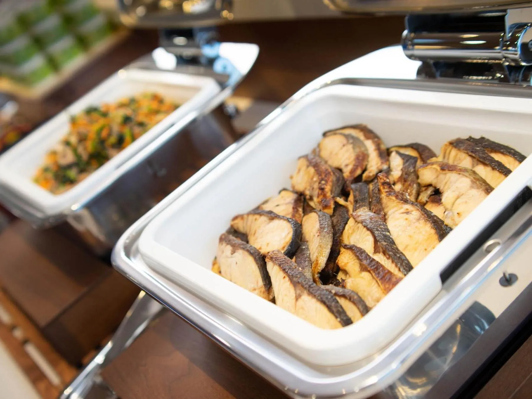 Buffet breakfast in Super Hotel Yamagata Sakurambo-Higashine Station Front