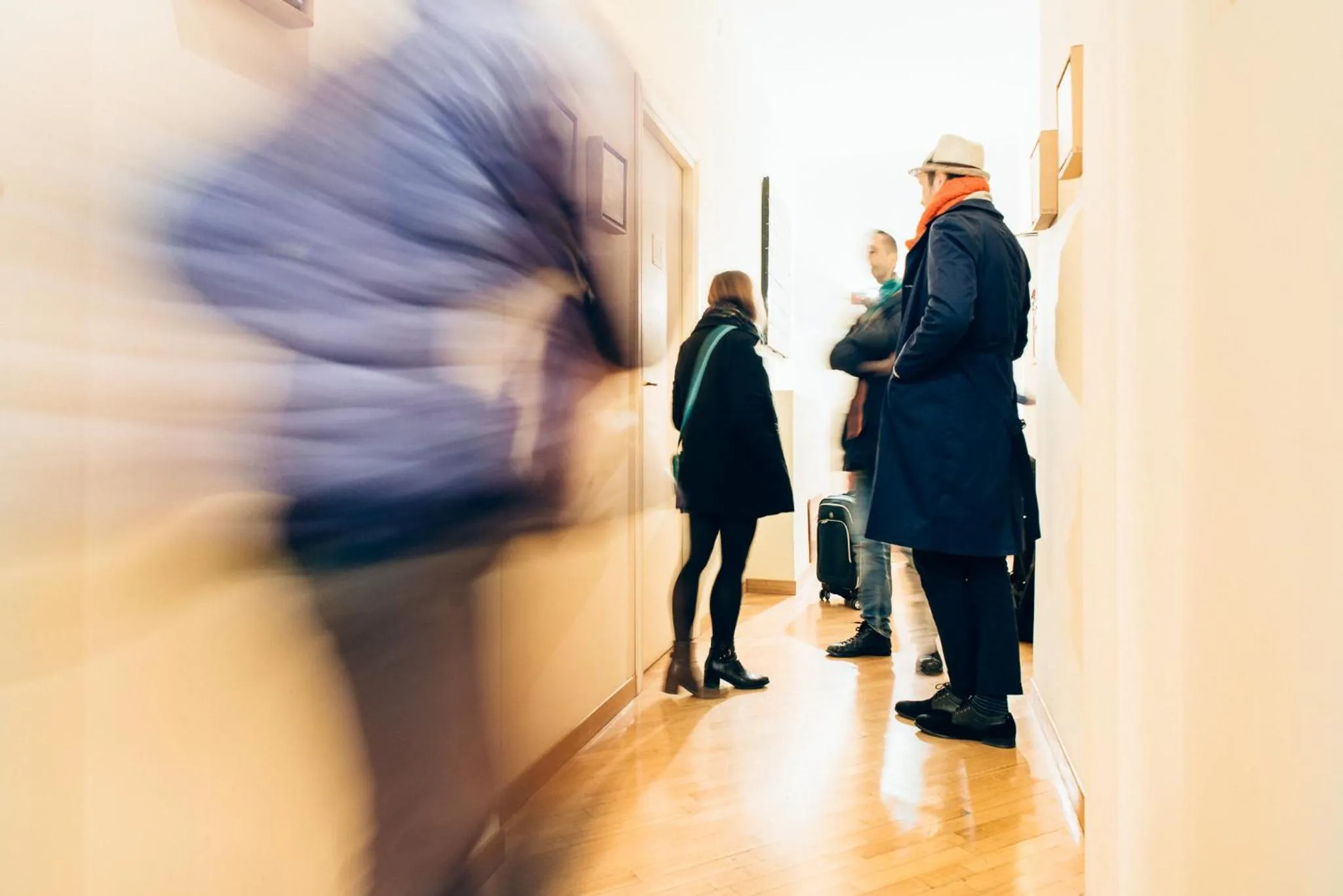 People in The Beehive Hostel
