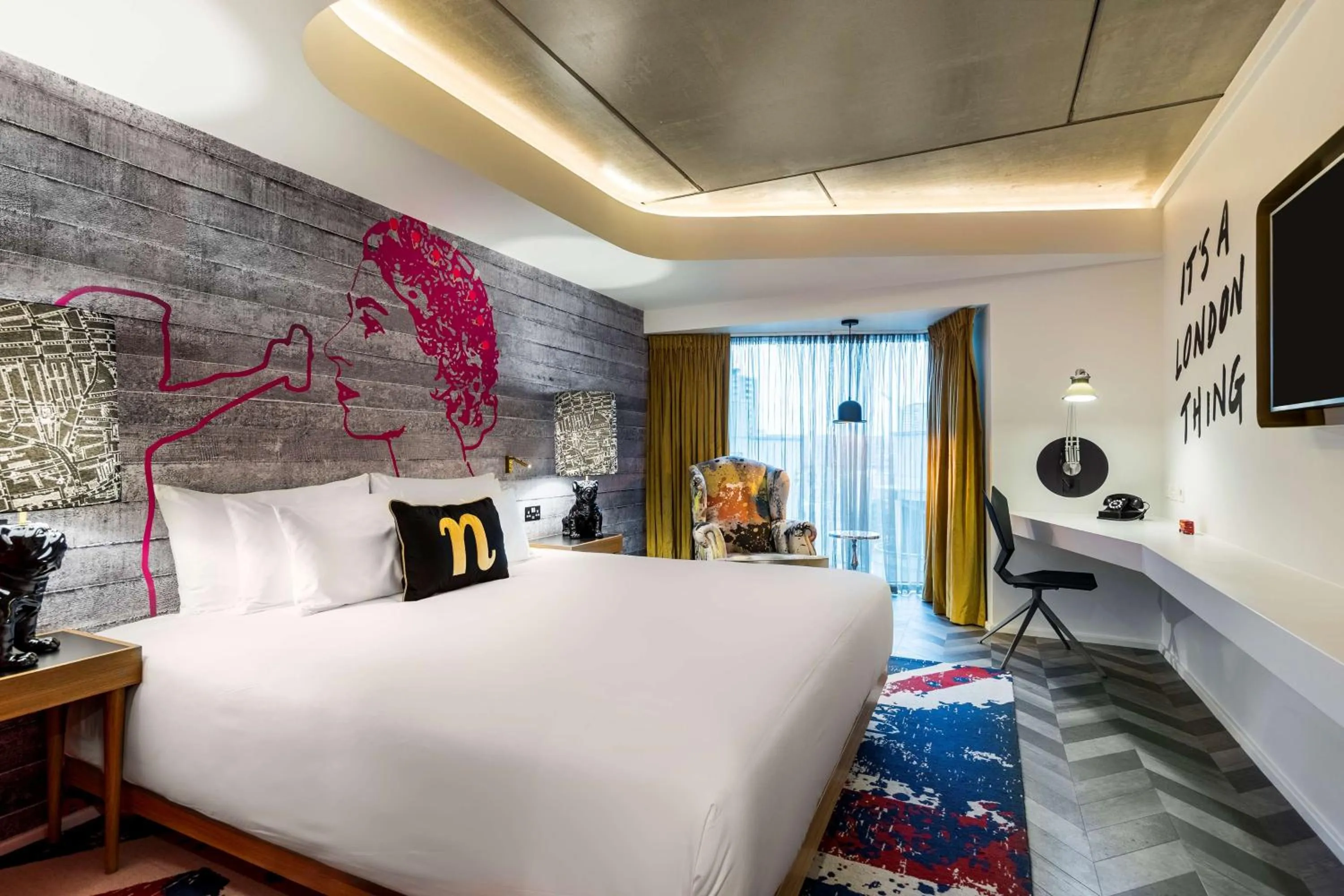 TV and multimedia, Bed in nhow London