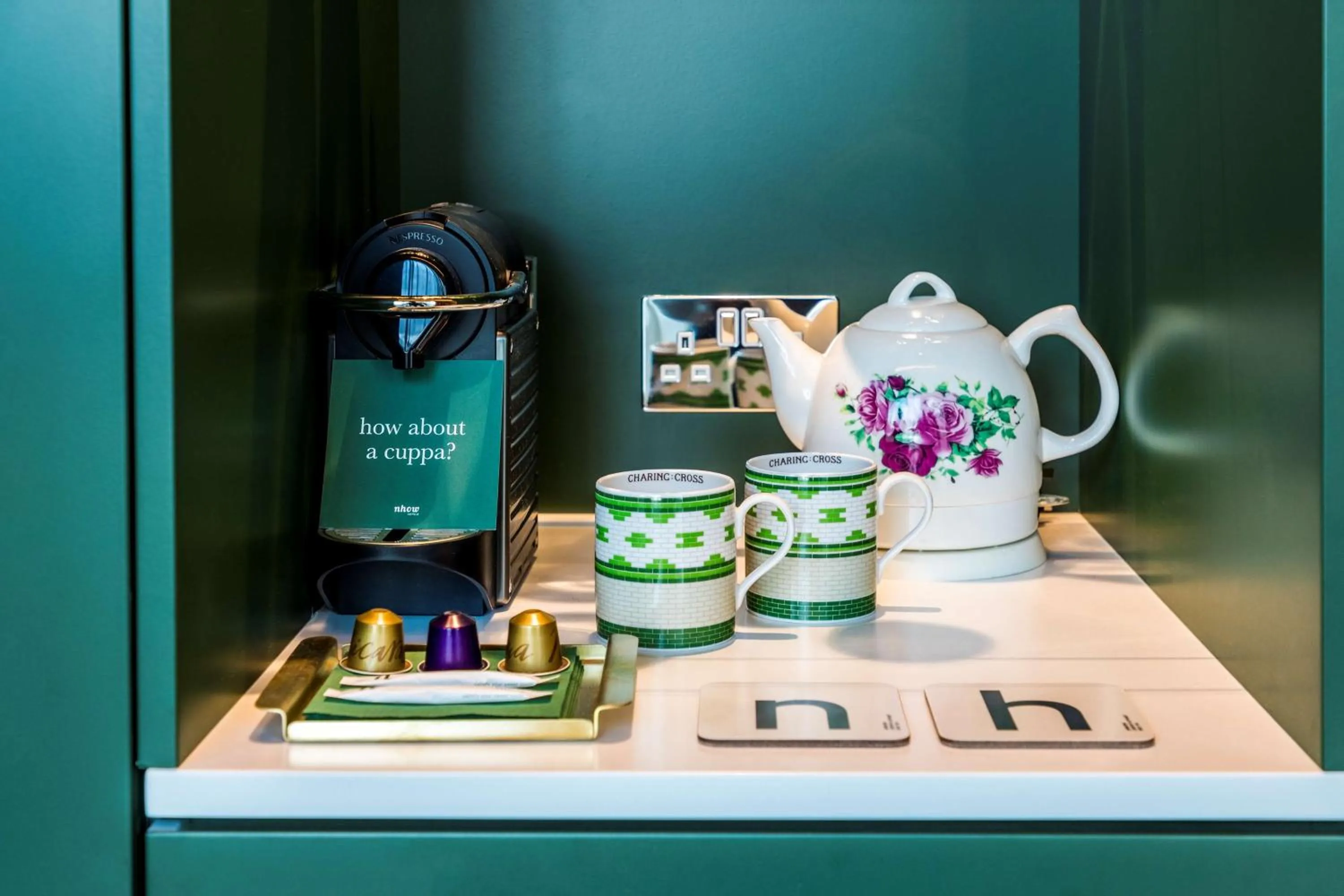 Coffee/tea facilities in nhow London