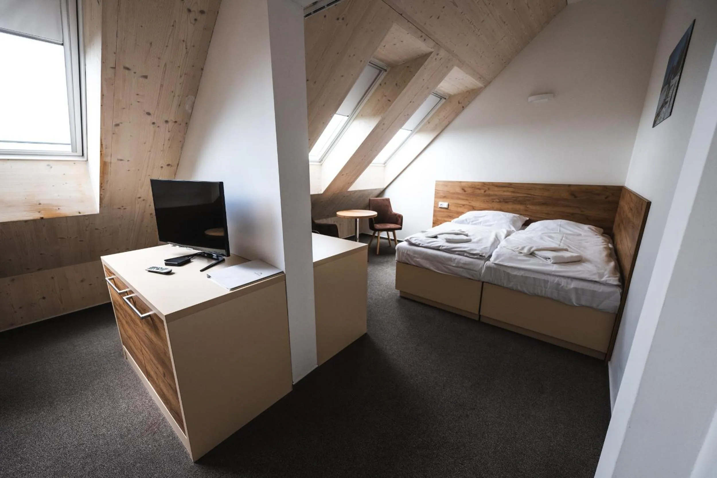 Bedroom, Bed in Hotel Monínec - Depandance Nová Javorka