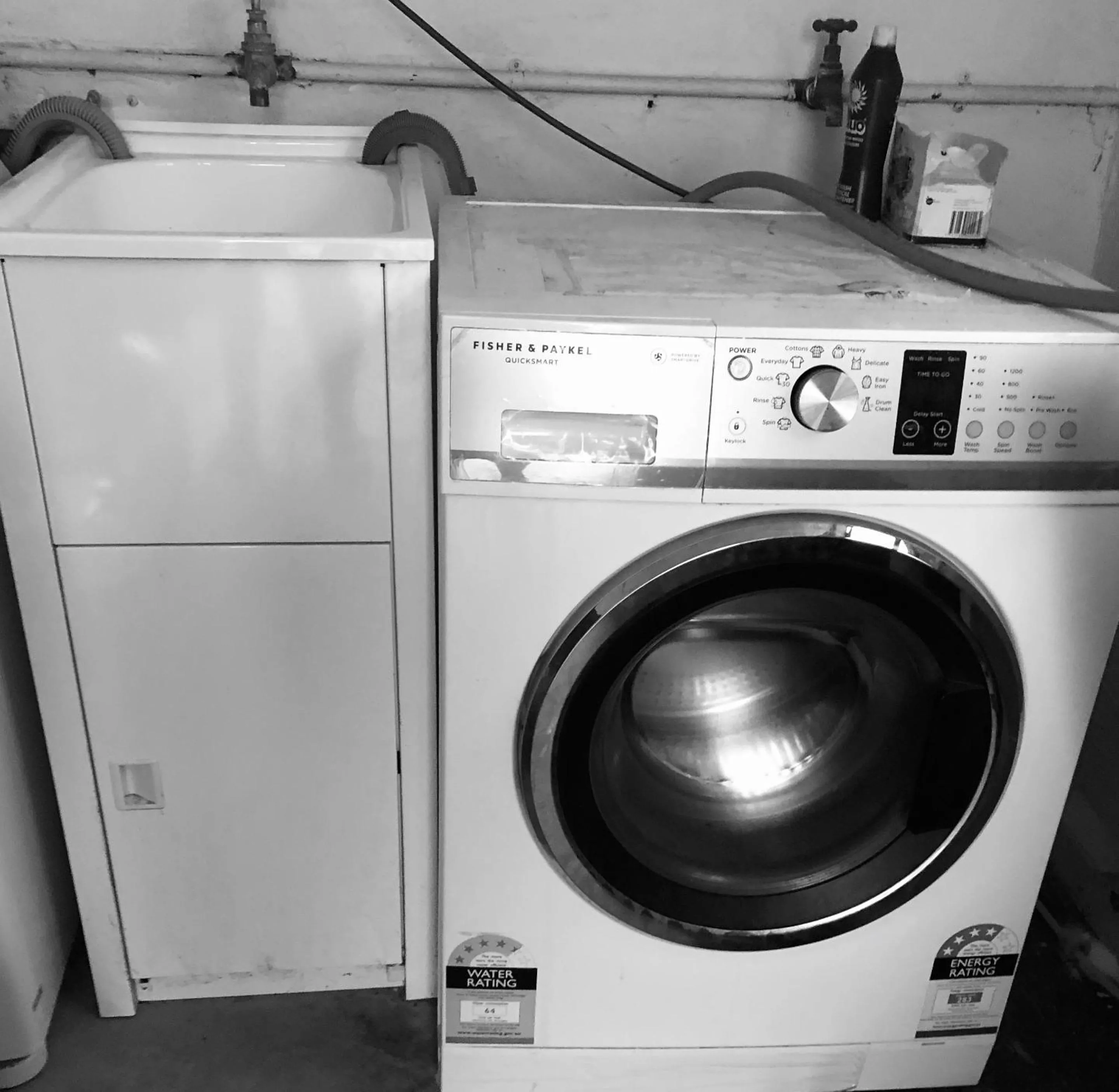 washing machine in The Fisherman's Shack