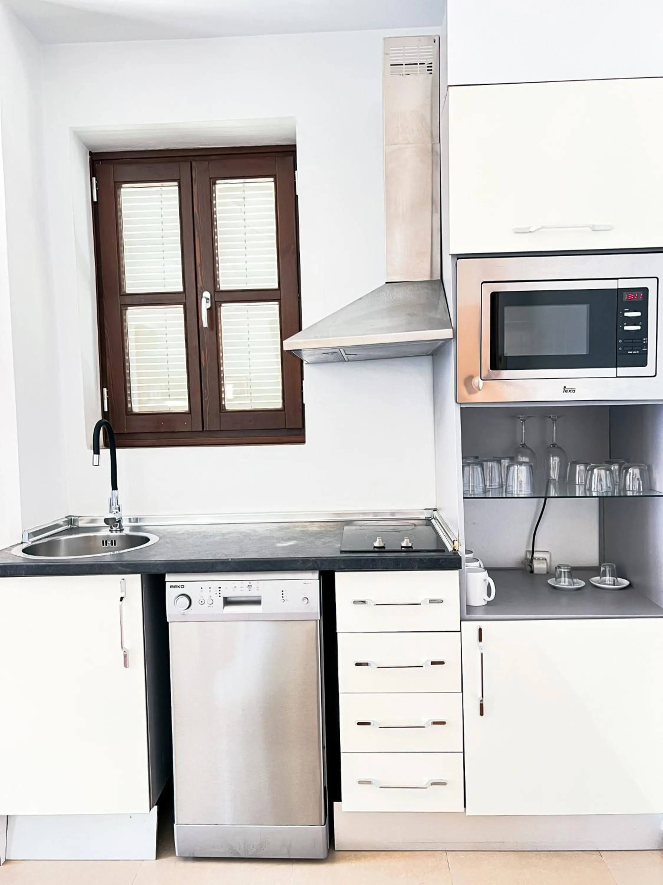 Kitchen or kitchenette in Happy Apartments Valencia