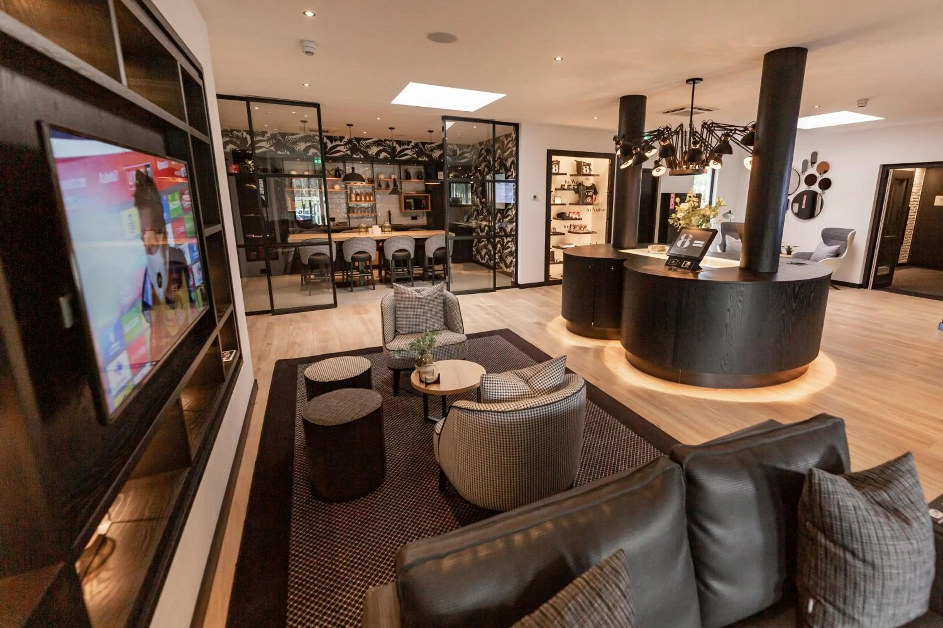 Lobby or reception in Gr8 Hotel Bodegraven