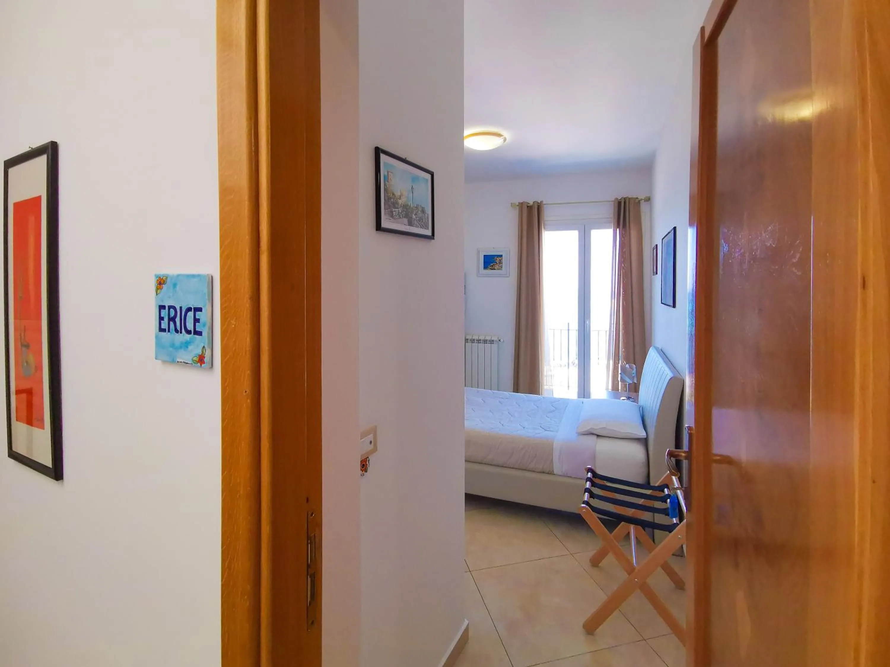 Photo of the whole room, Bed in B&B Una Terrazza sul Golfo di Sferracavallo