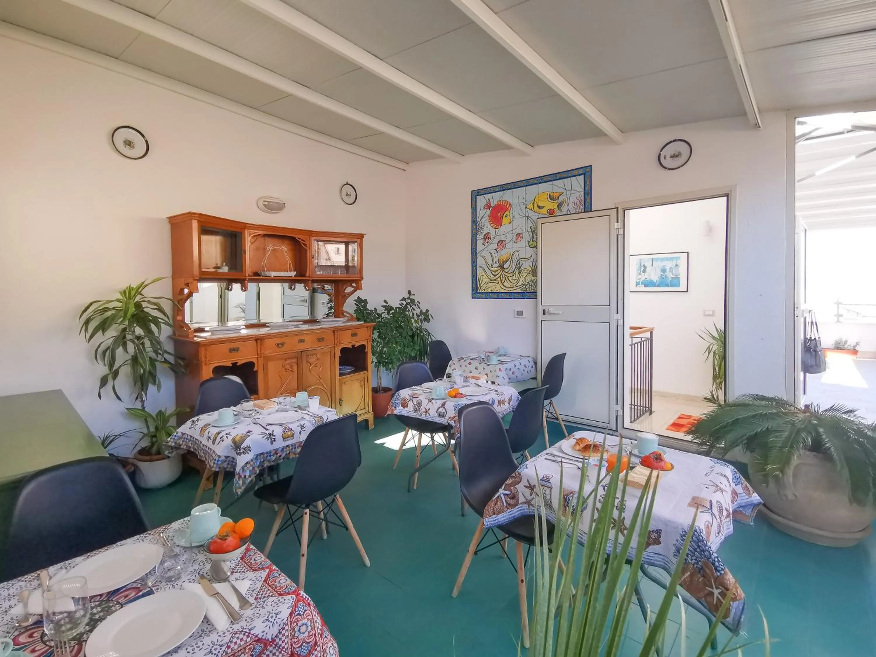 Food and drinks in B&B Una Terrazza sul Golfo di Sferracavallo