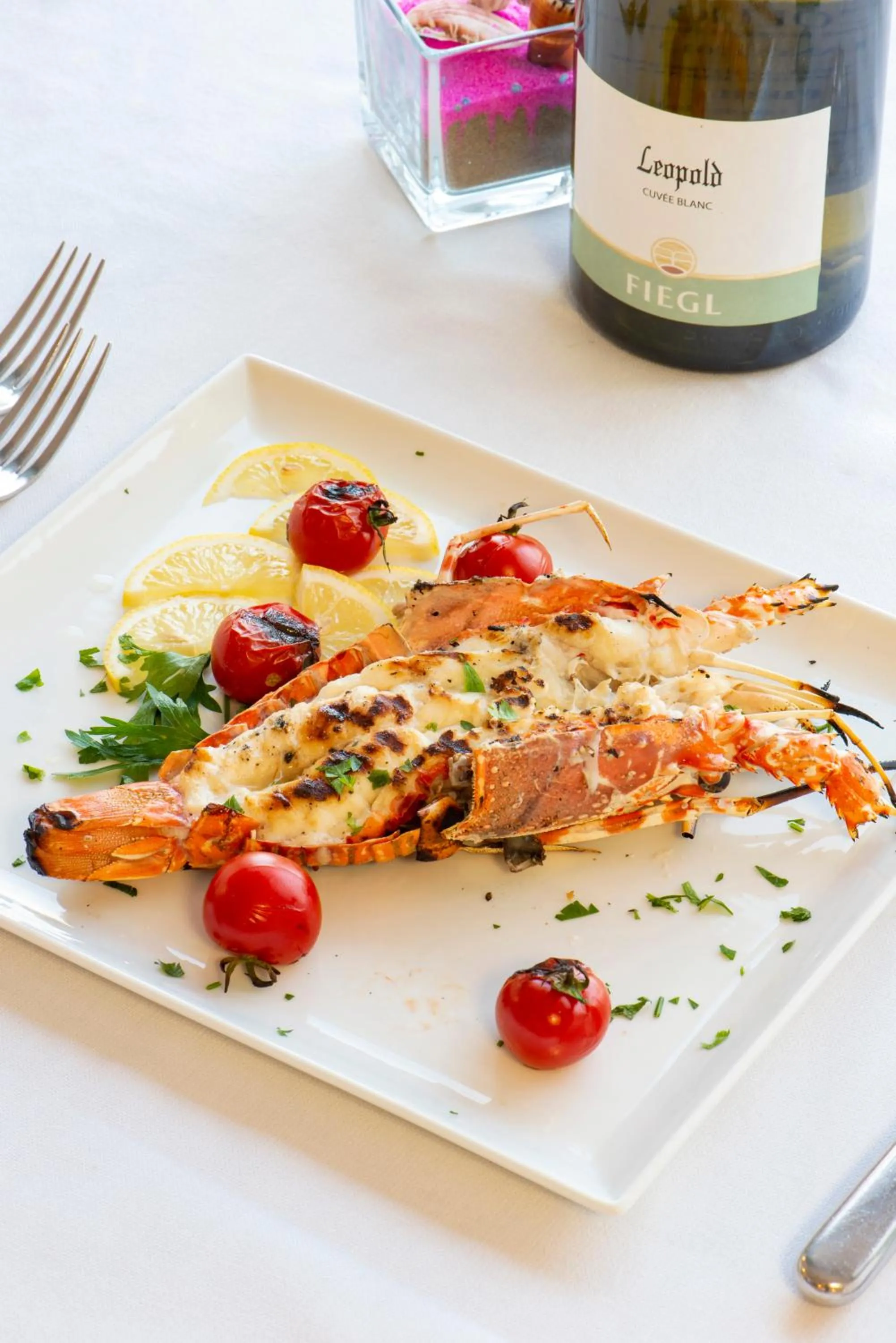 Food in Hotel Columbus