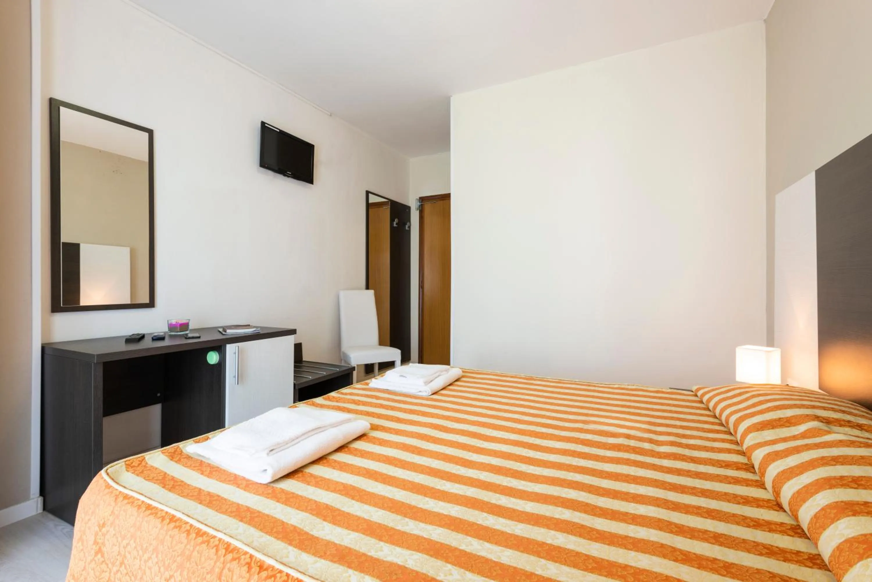 Bed in Hotel Columbus