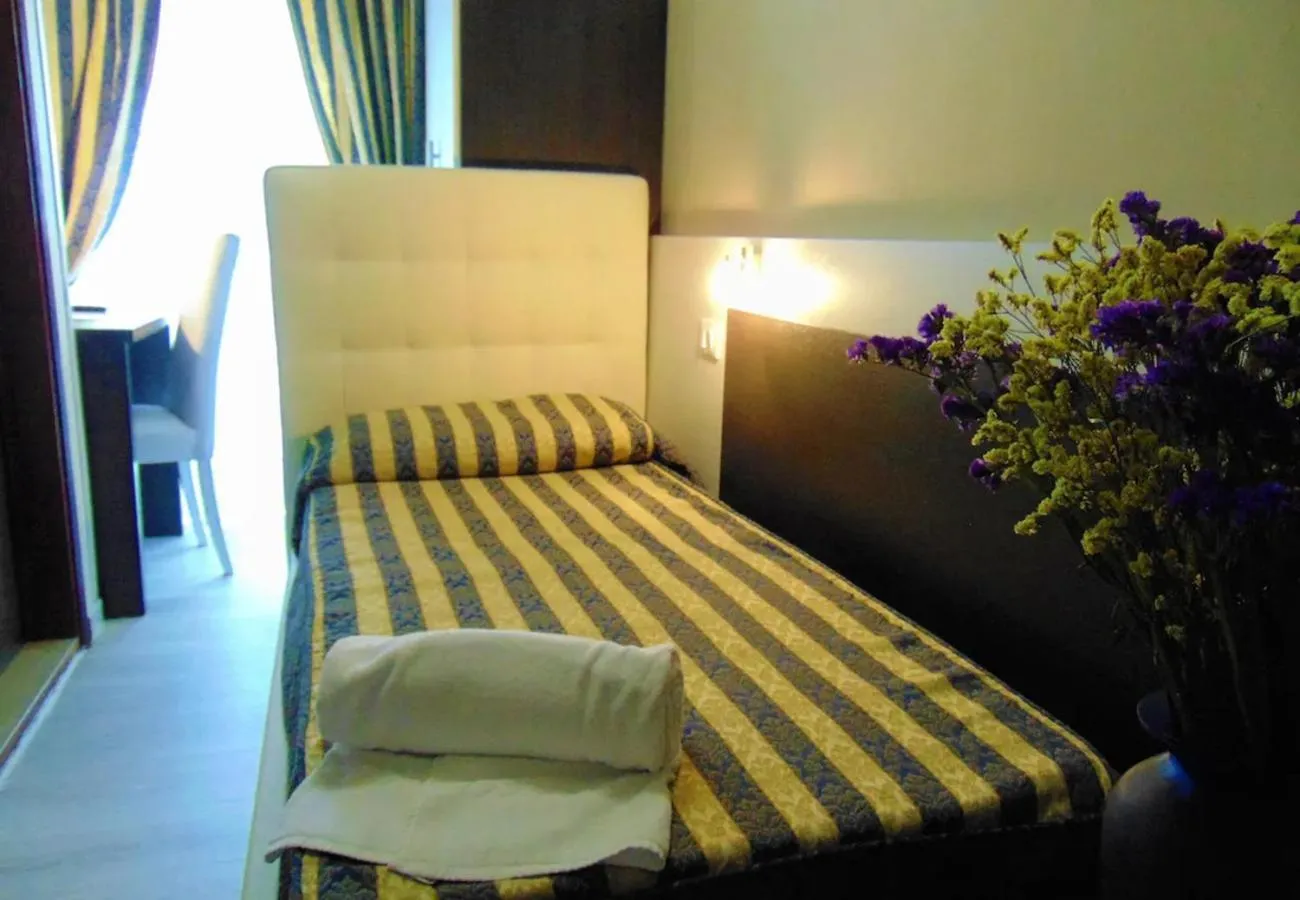 Bed in Hotel Columbus