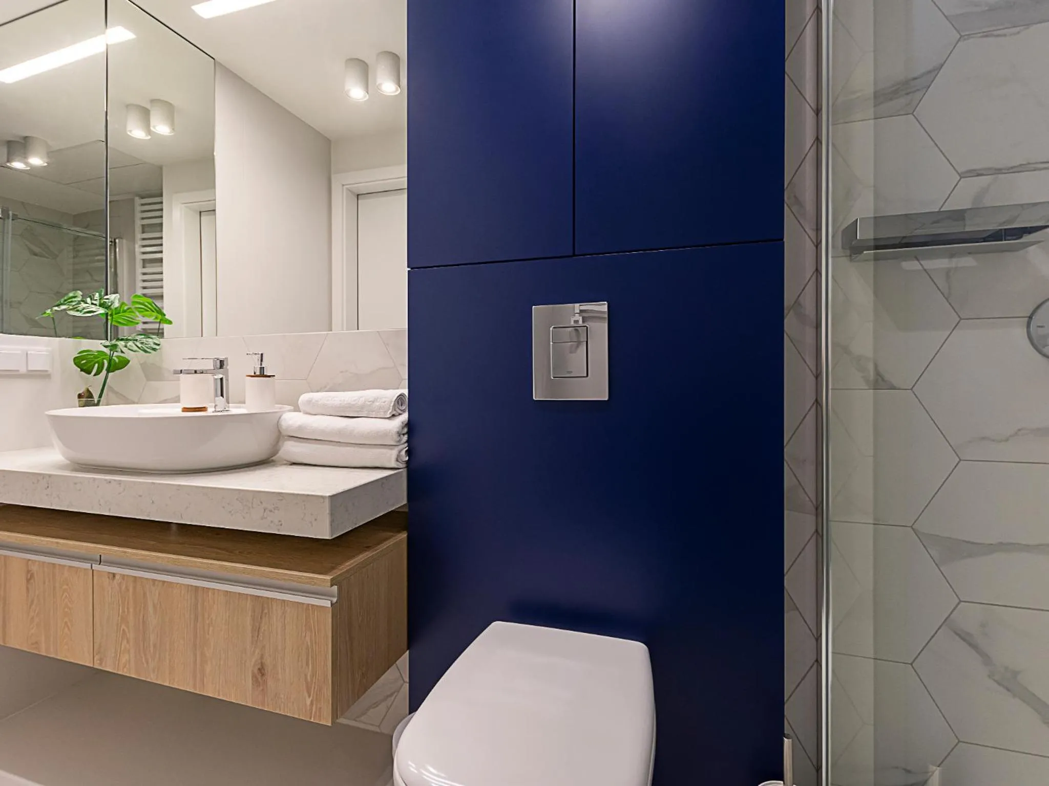 Toilet in VacationClub - Baltic Park Fort Apartament E.303