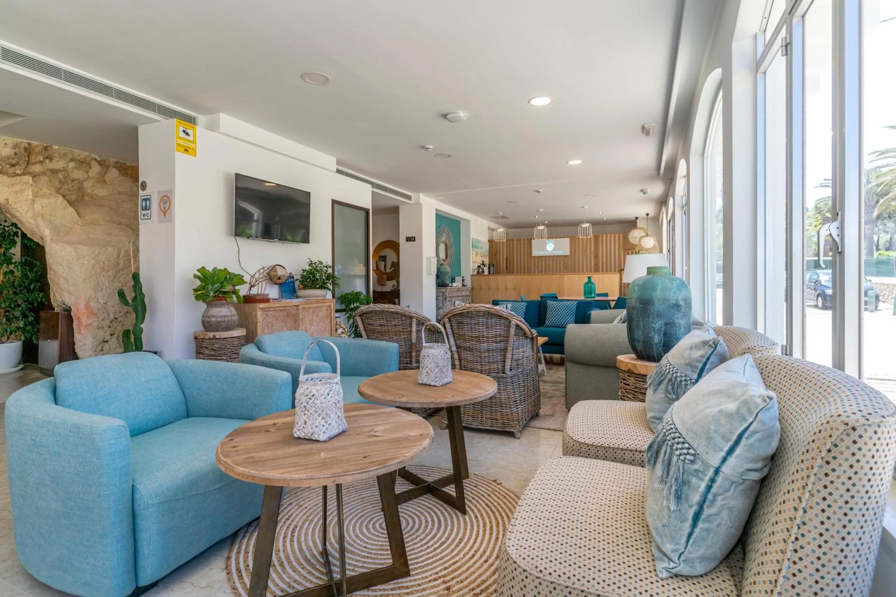 Lobby or reception in Hotel Playa Santandria Adults Only