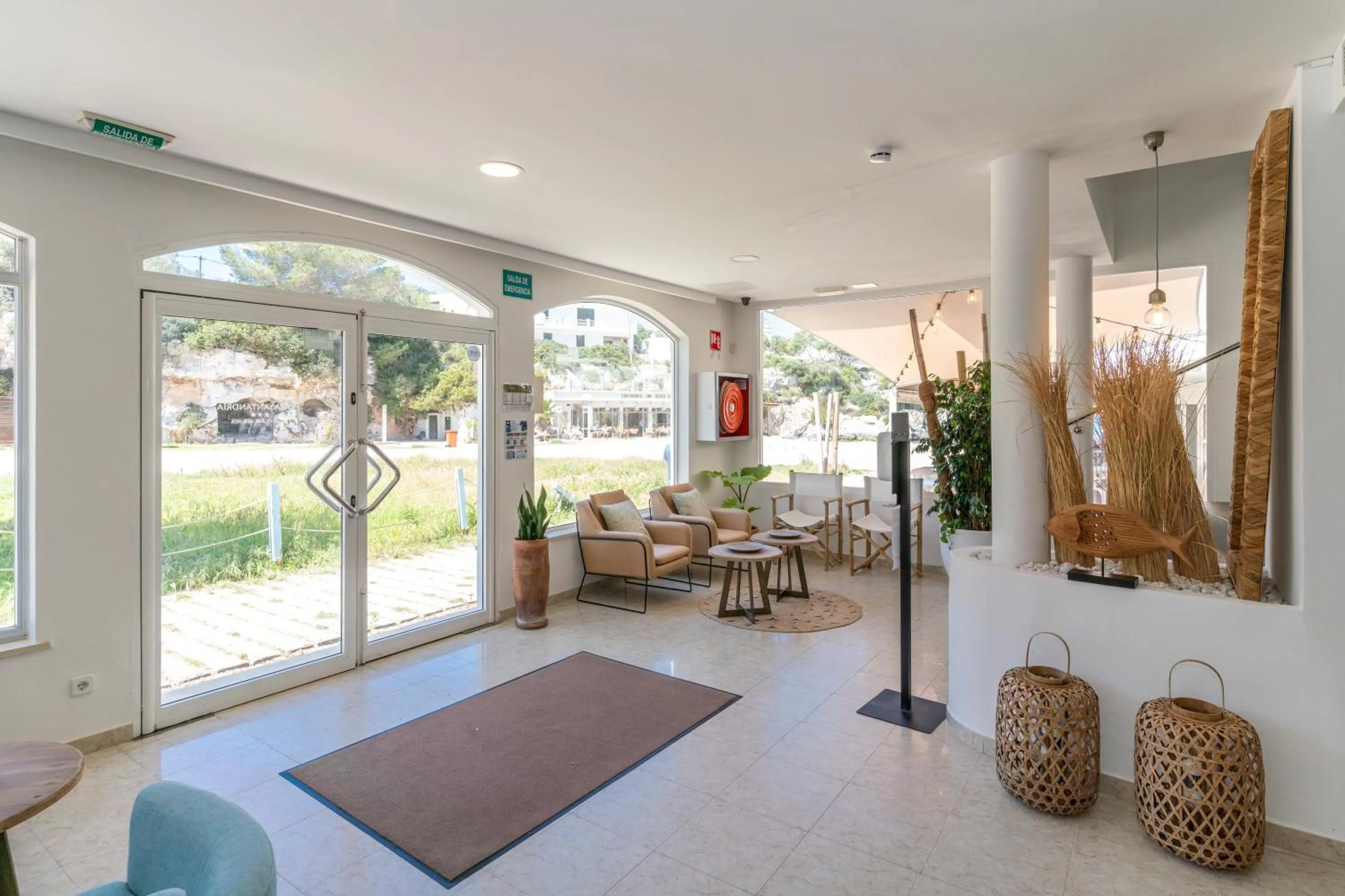 Lobby or reception in Hotel Playa Santandria Adults Only