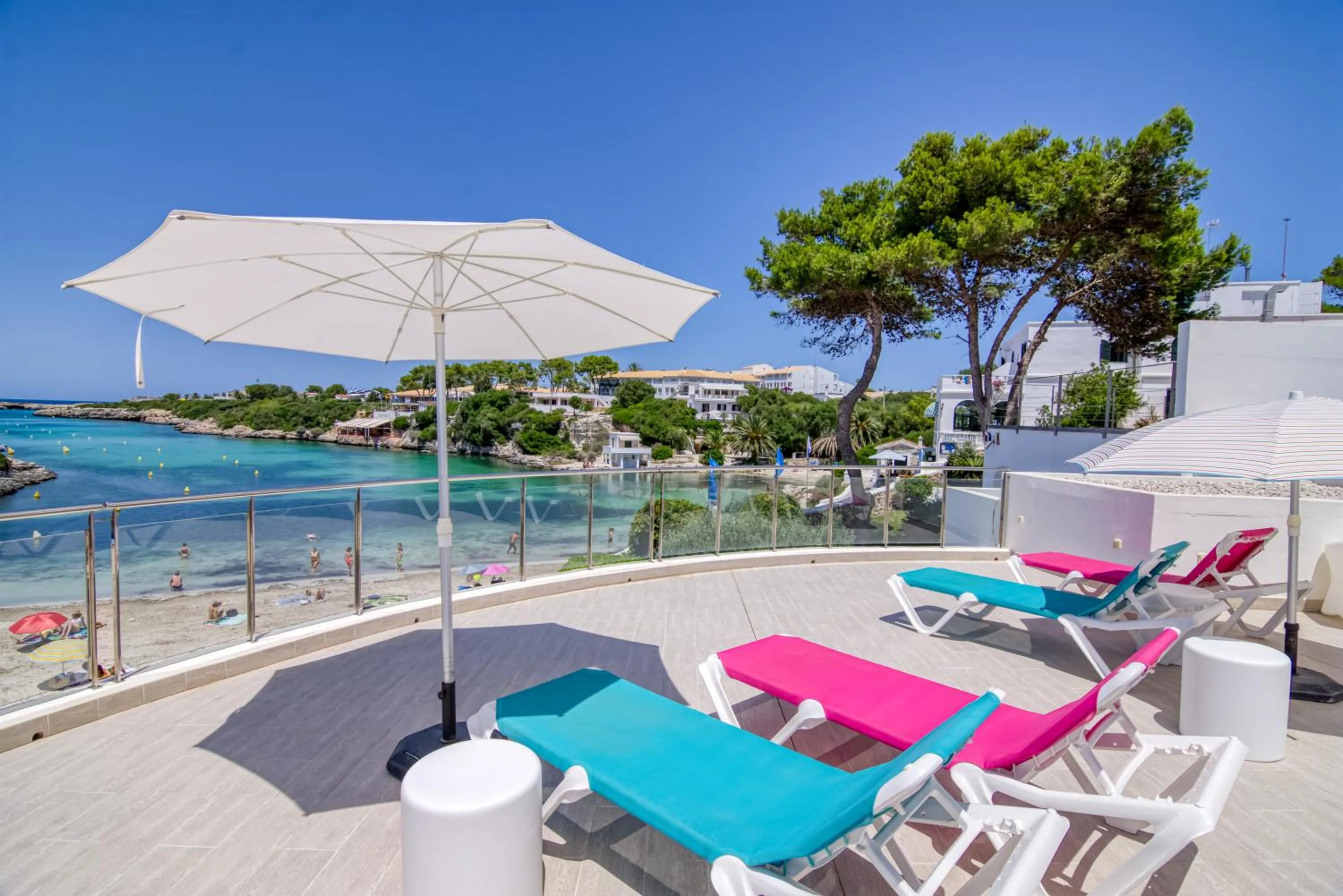 Solarium in Hotel Playa Santandria Adults Only