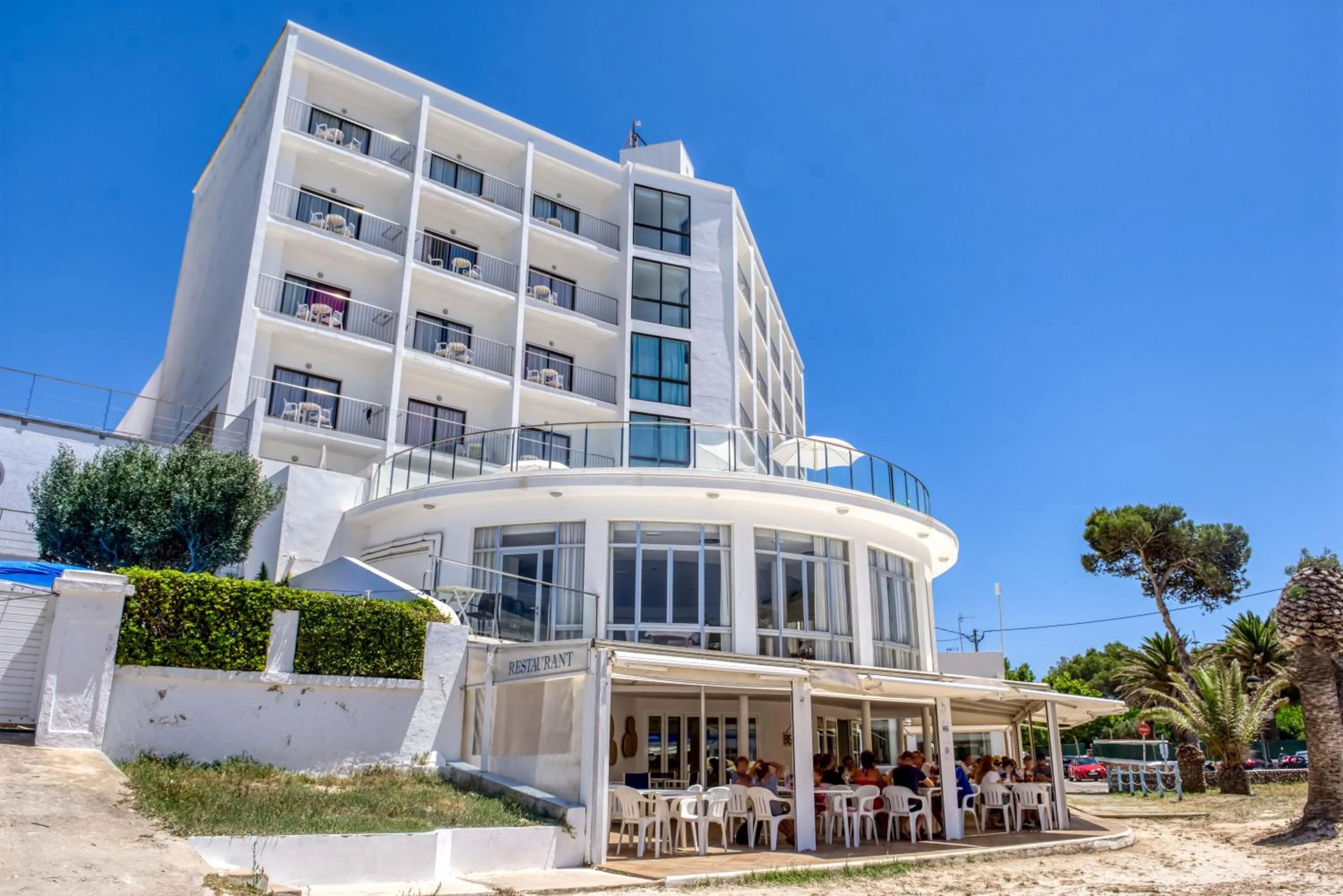Facade/entrance in Hotel Playa Santandria Adults Only