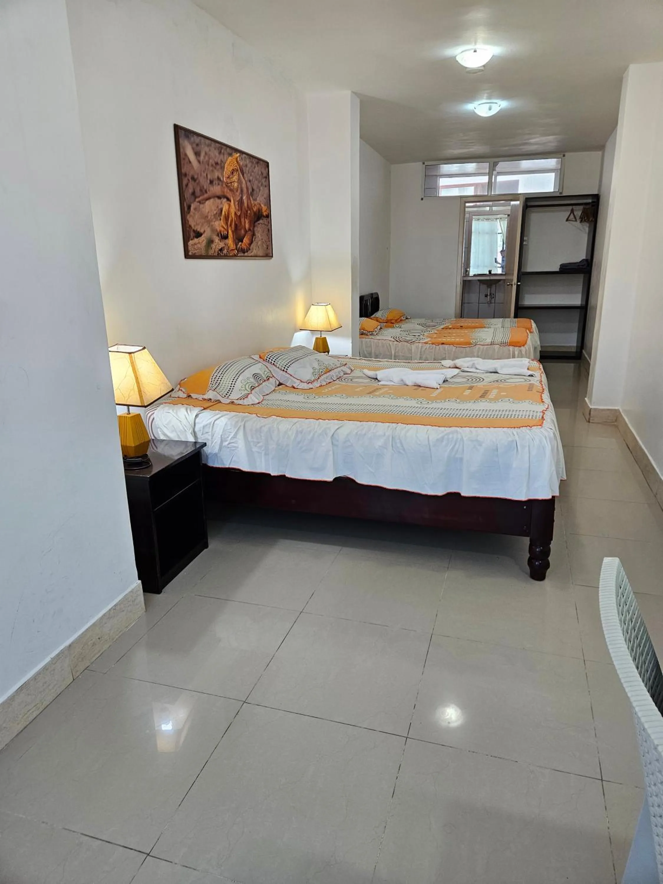 Bedroom, Bed in Hostal Cerro Azul