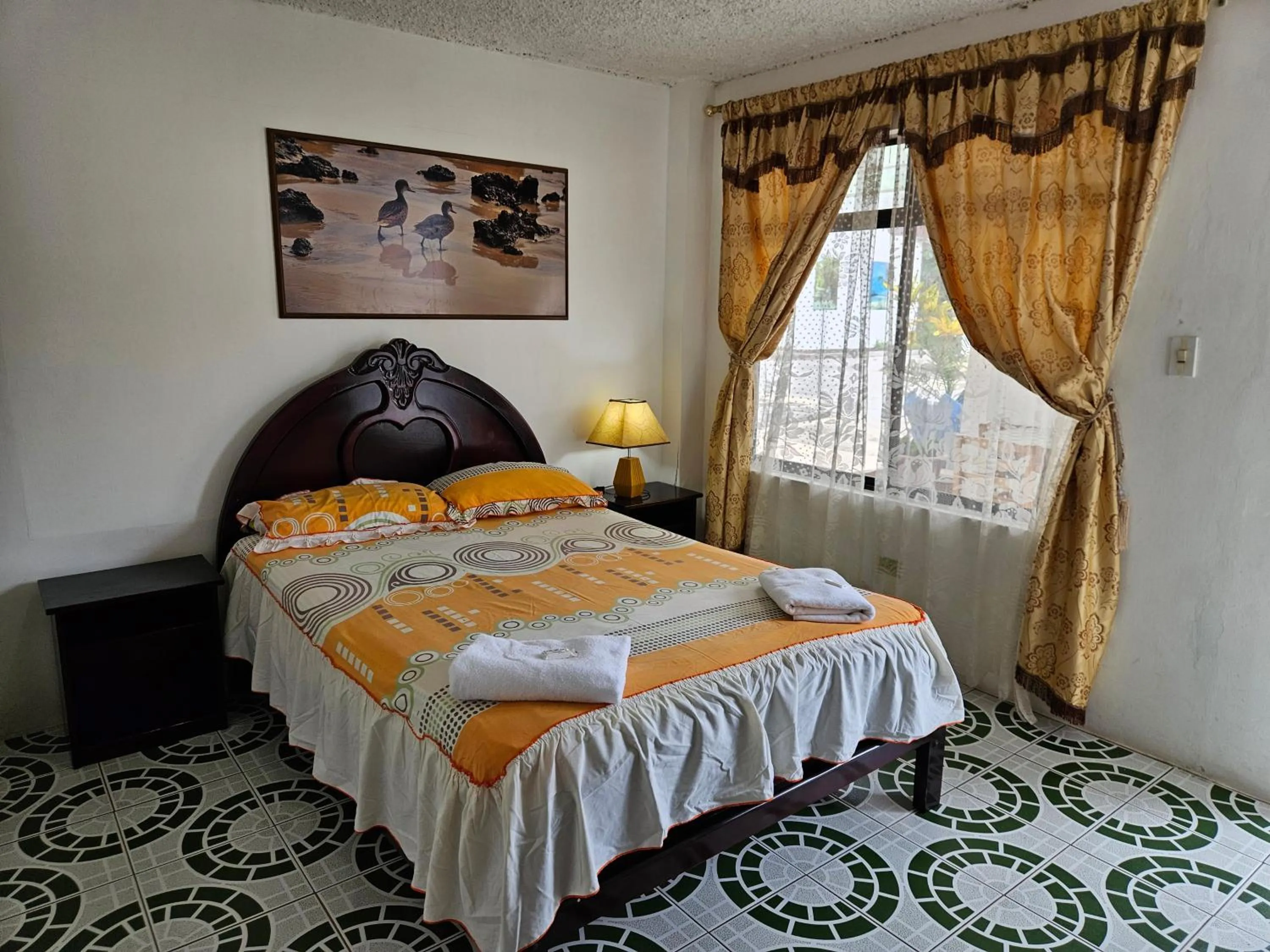 Bedroom, Bed in Hostal Cerro Azul