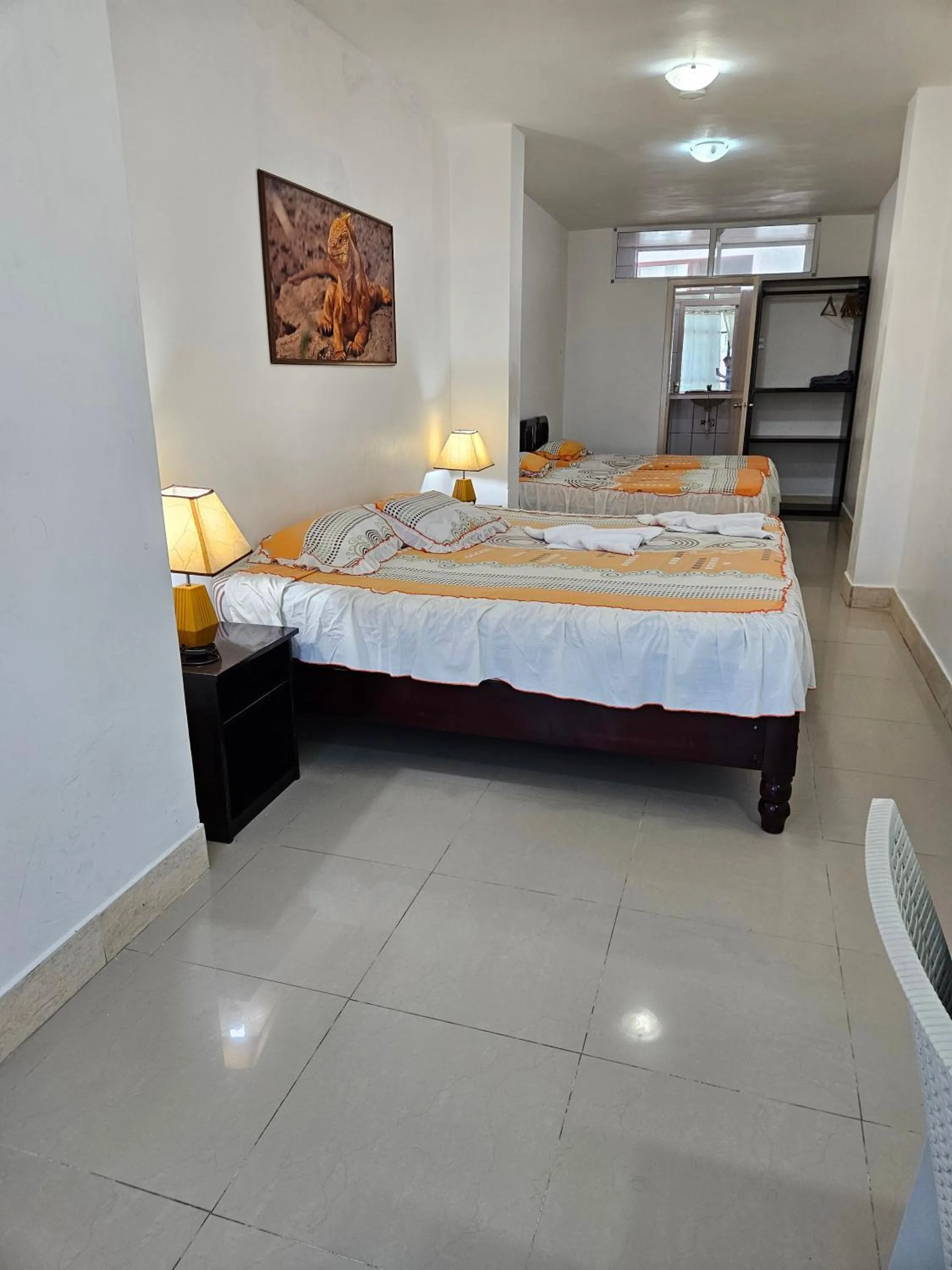 Bedroom, Bed in Hostal Cerro Azul