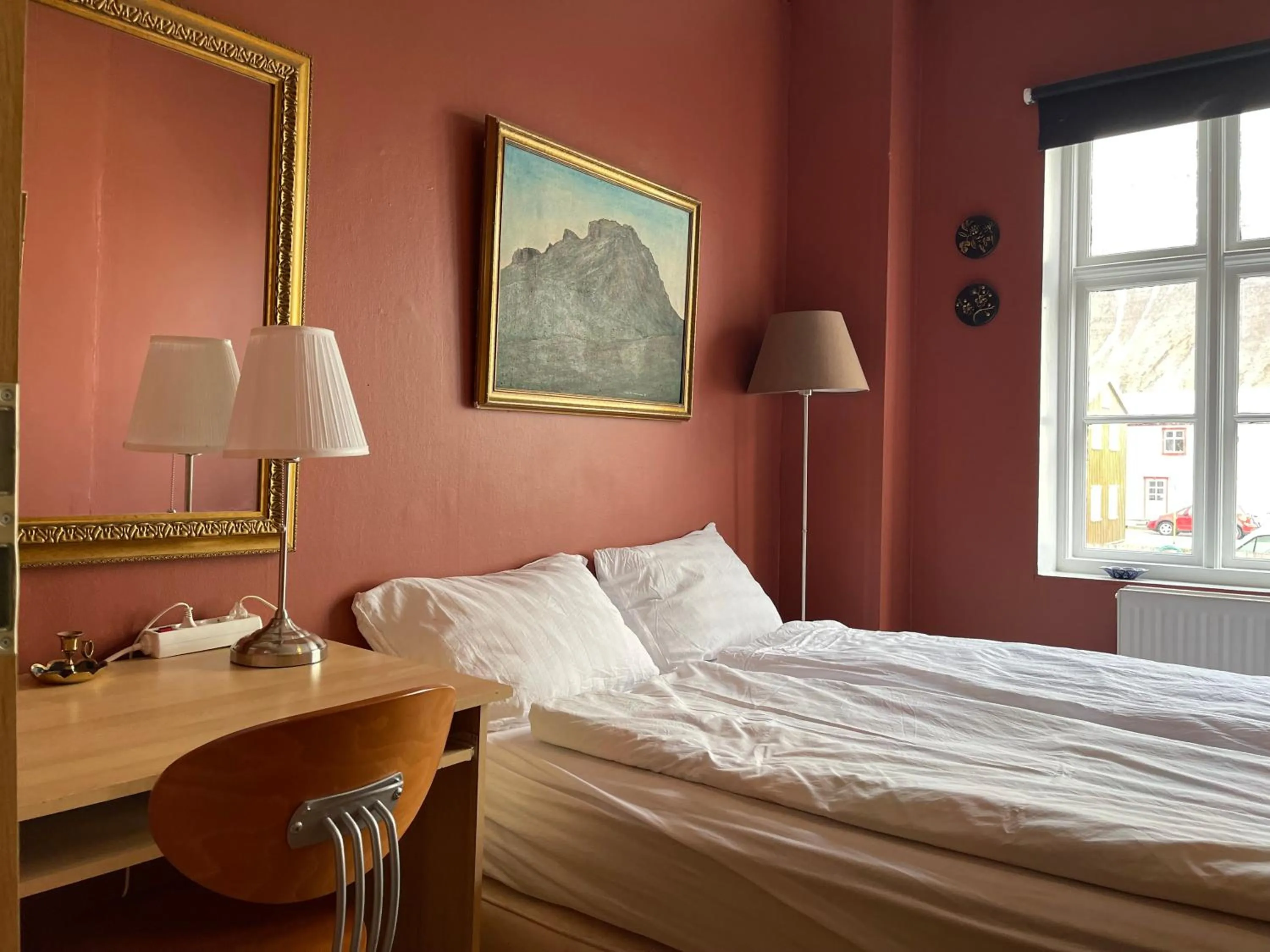 Bed in Mánagisting Guesthouse